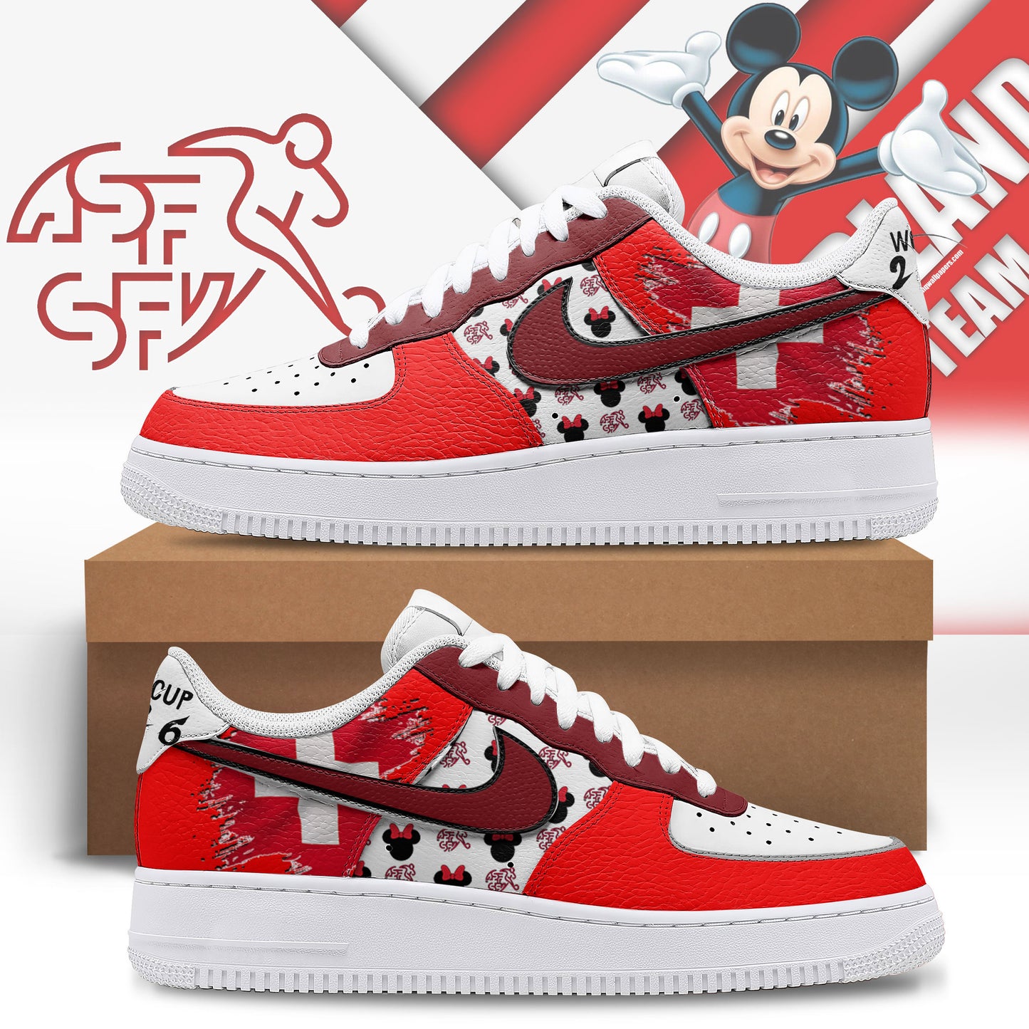 Switzerland Air Low-Top Sneakers 2026