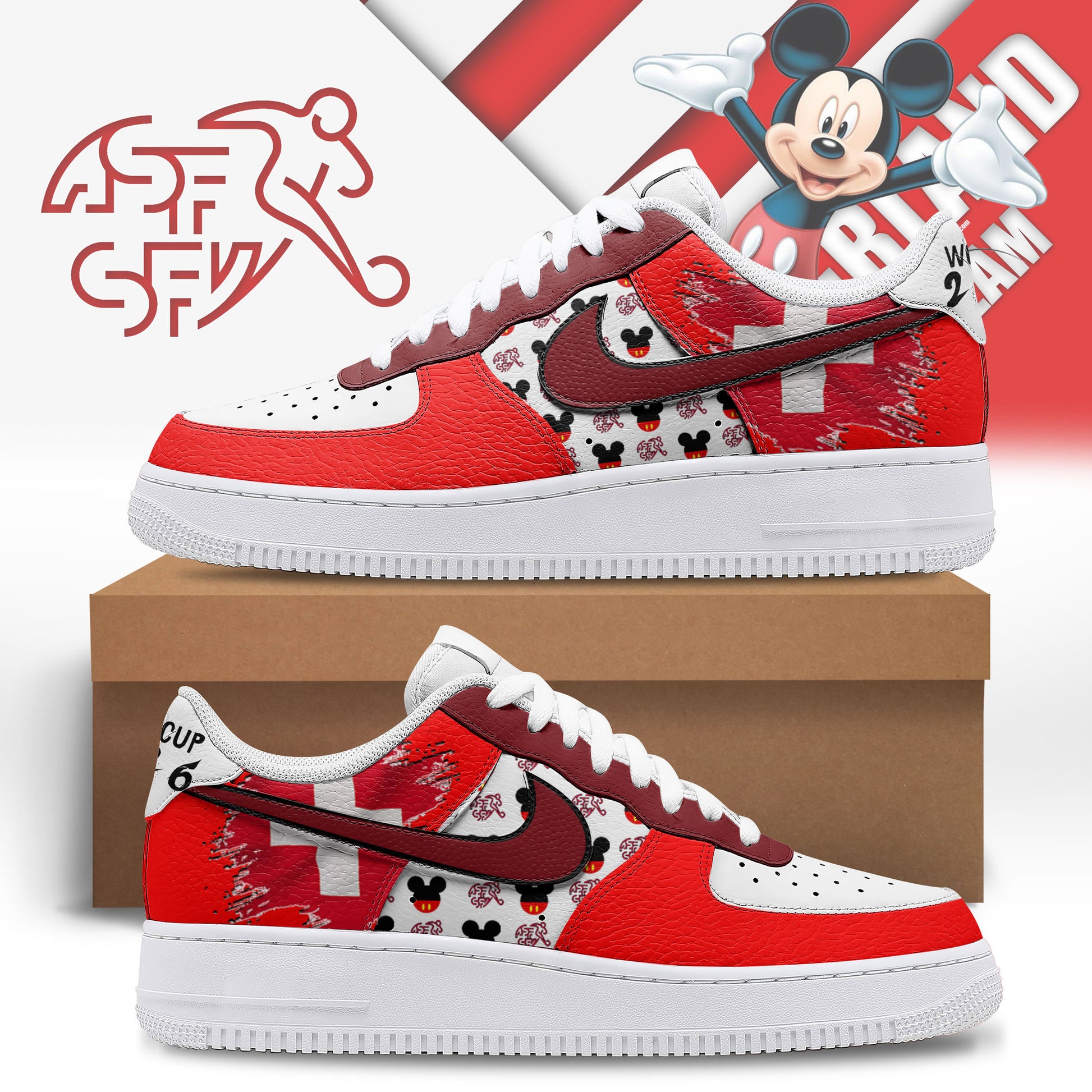 Switzerland Air Low-Top Sneakers 2026