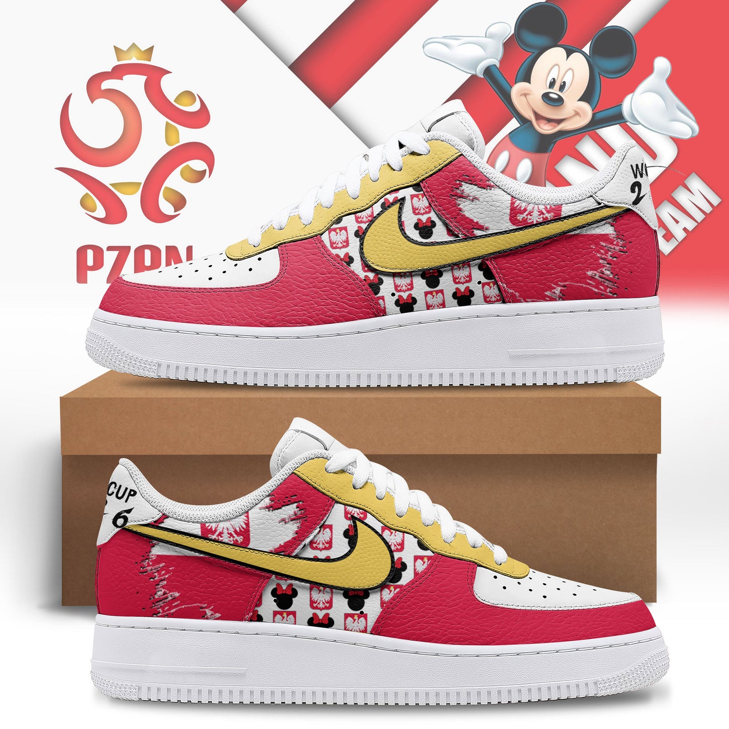 Poland Air Low-Top Sneakers 2026