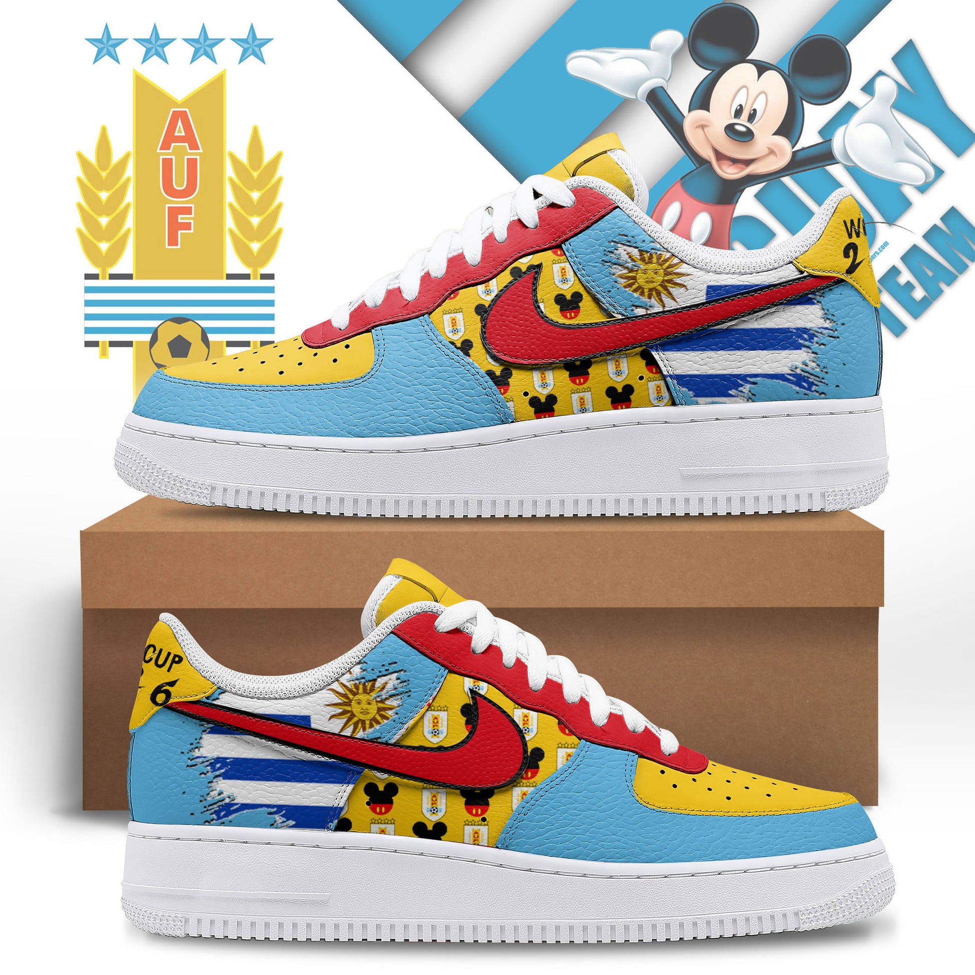 Uruguay Air Low-Top Sneakers 2026