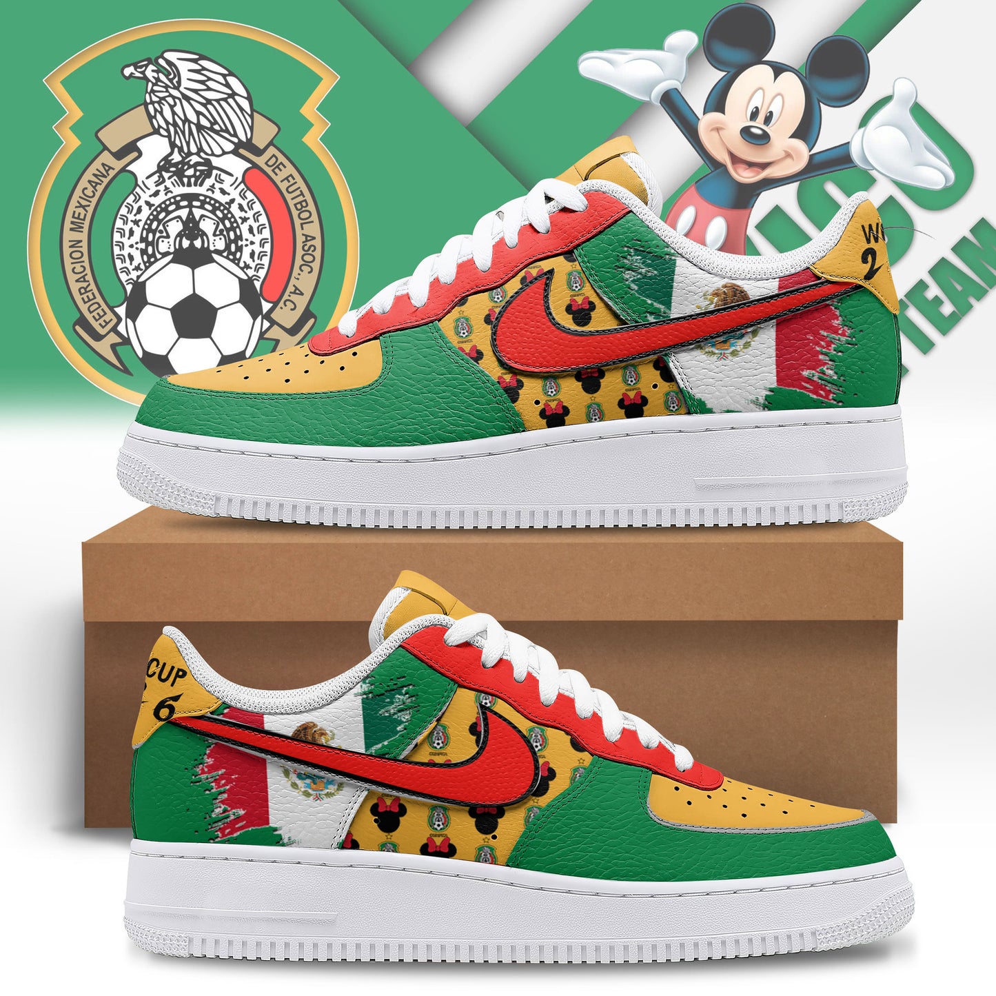 Mexico Air Low-Top Sneakers 2026