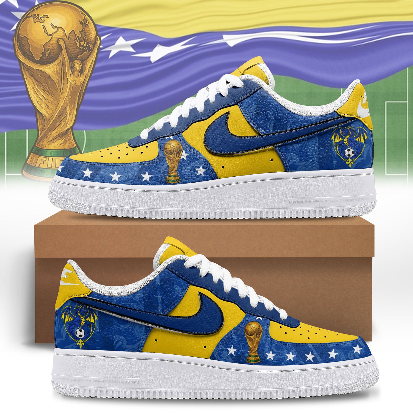 Bosnia & Herzegovina Air Low-Top Sneakers 2026