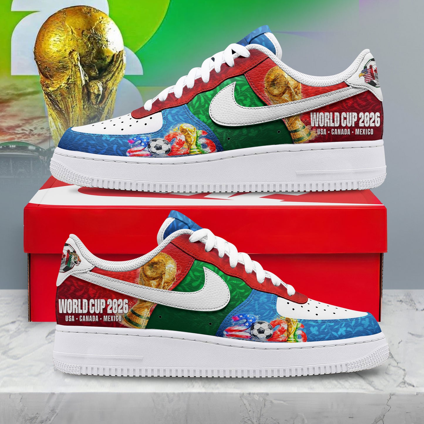 CONCACAF Air Low-Top Sneakers 2026