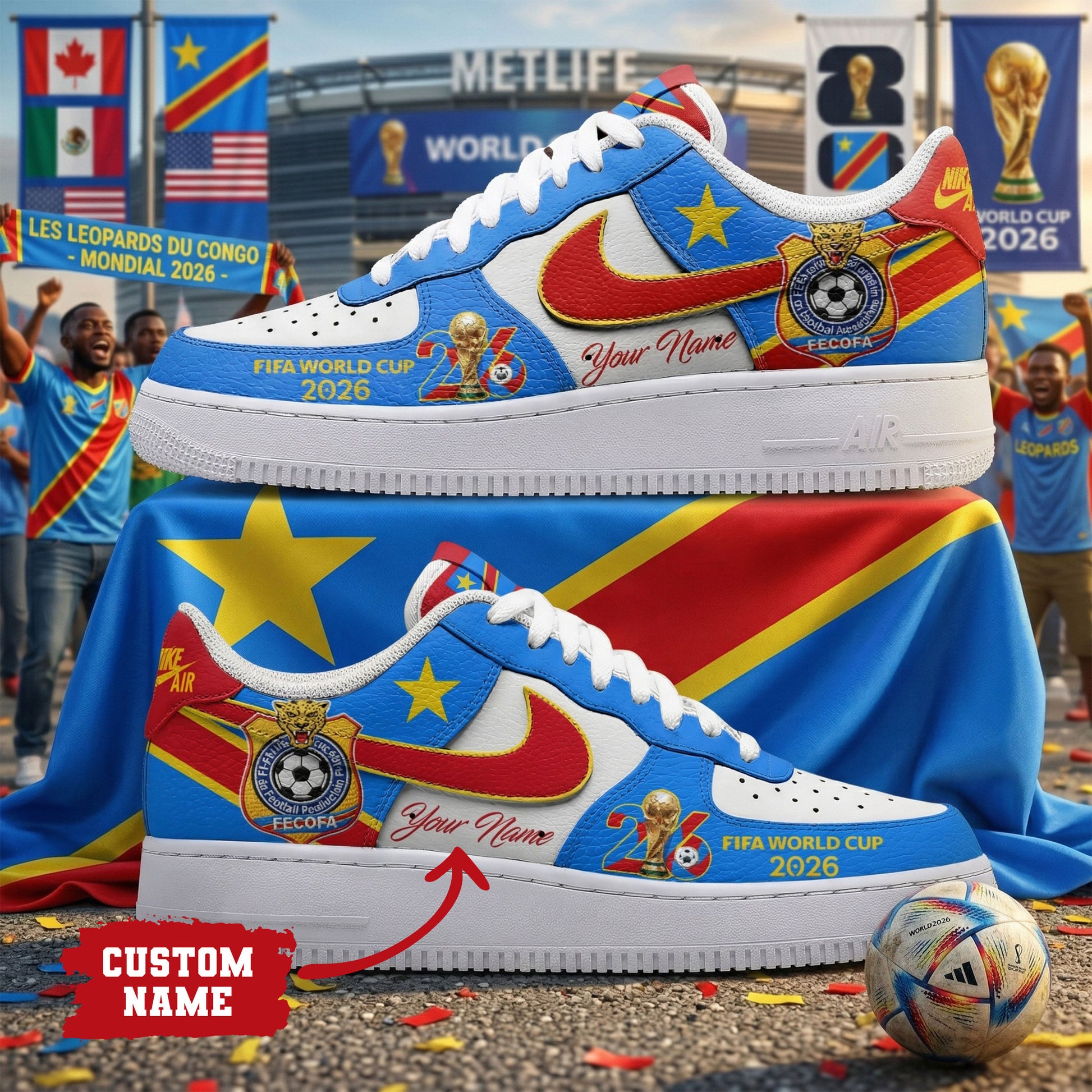 DR Congo Air Low-Top Sneakers 2026