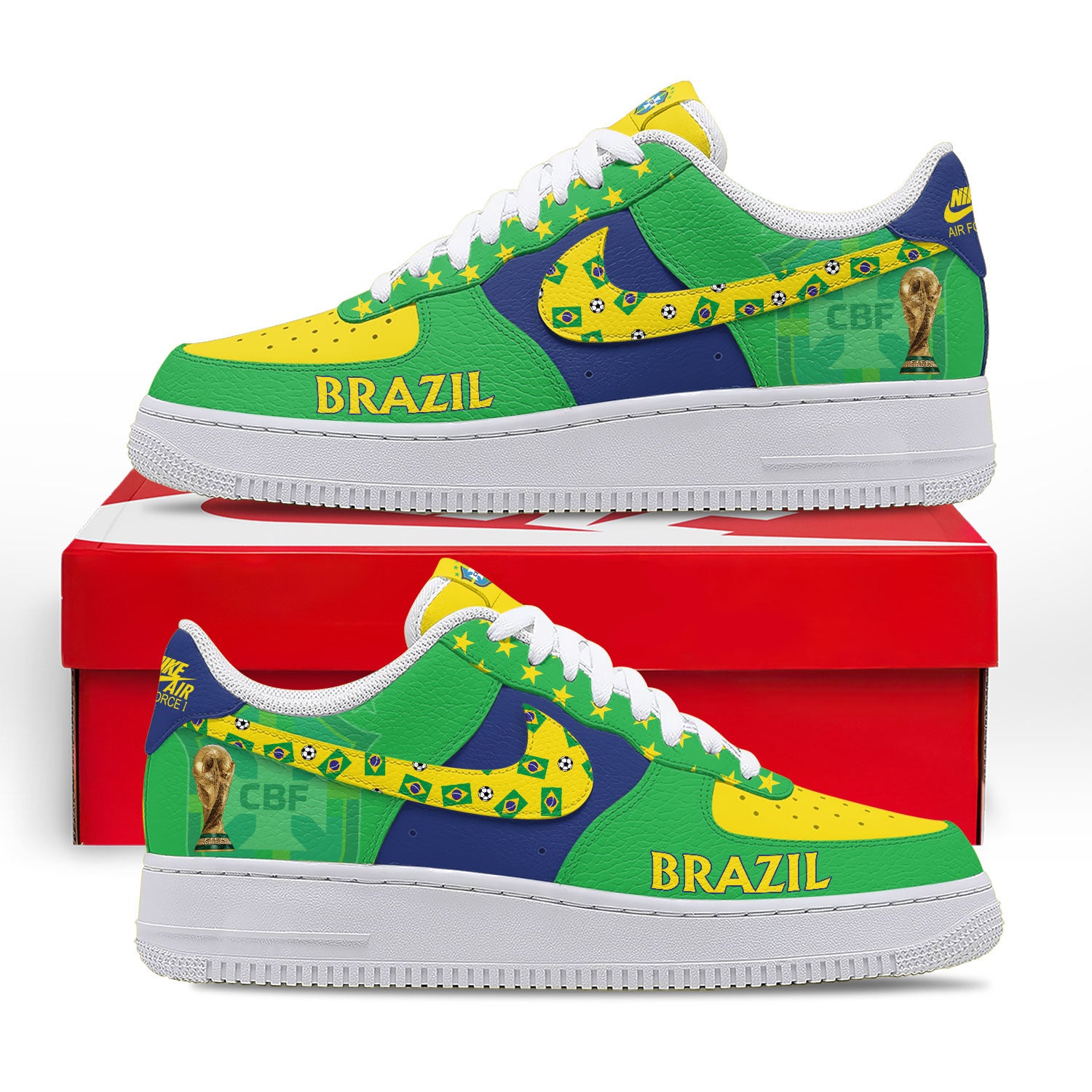Brazil Air Low-Top Sneakers 2026