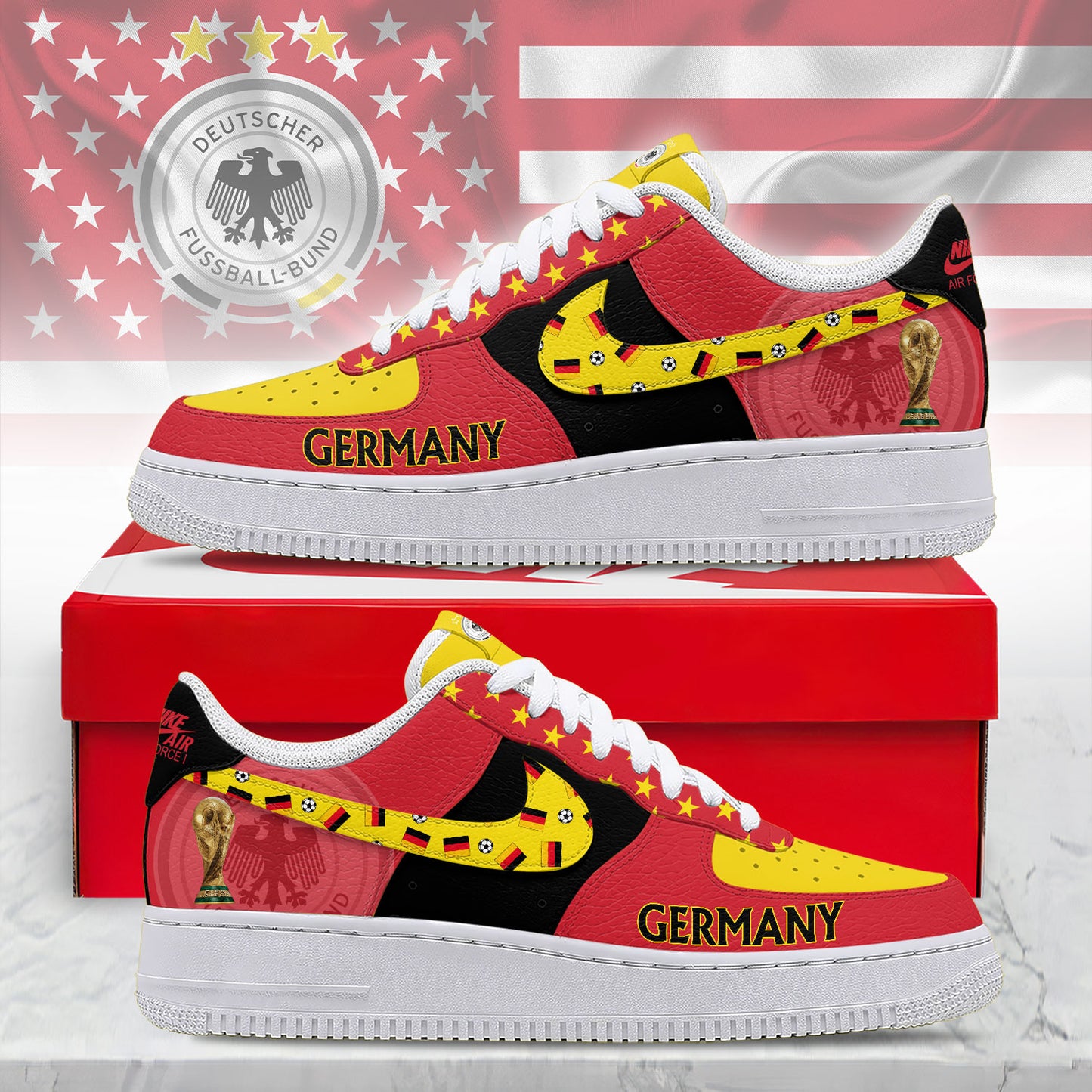 Germany Air Low-Top Sneakers 2026