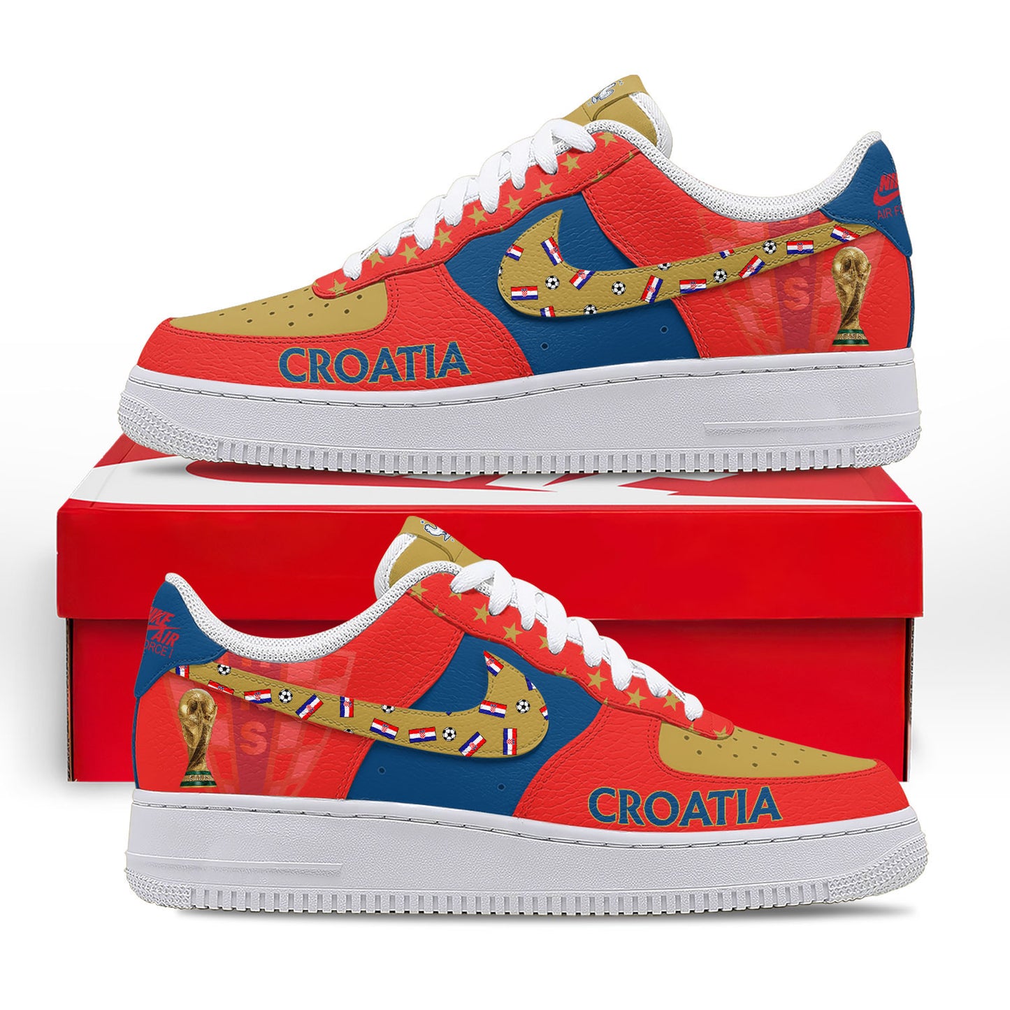 Croatia Air Low-Top Sneakers 2026