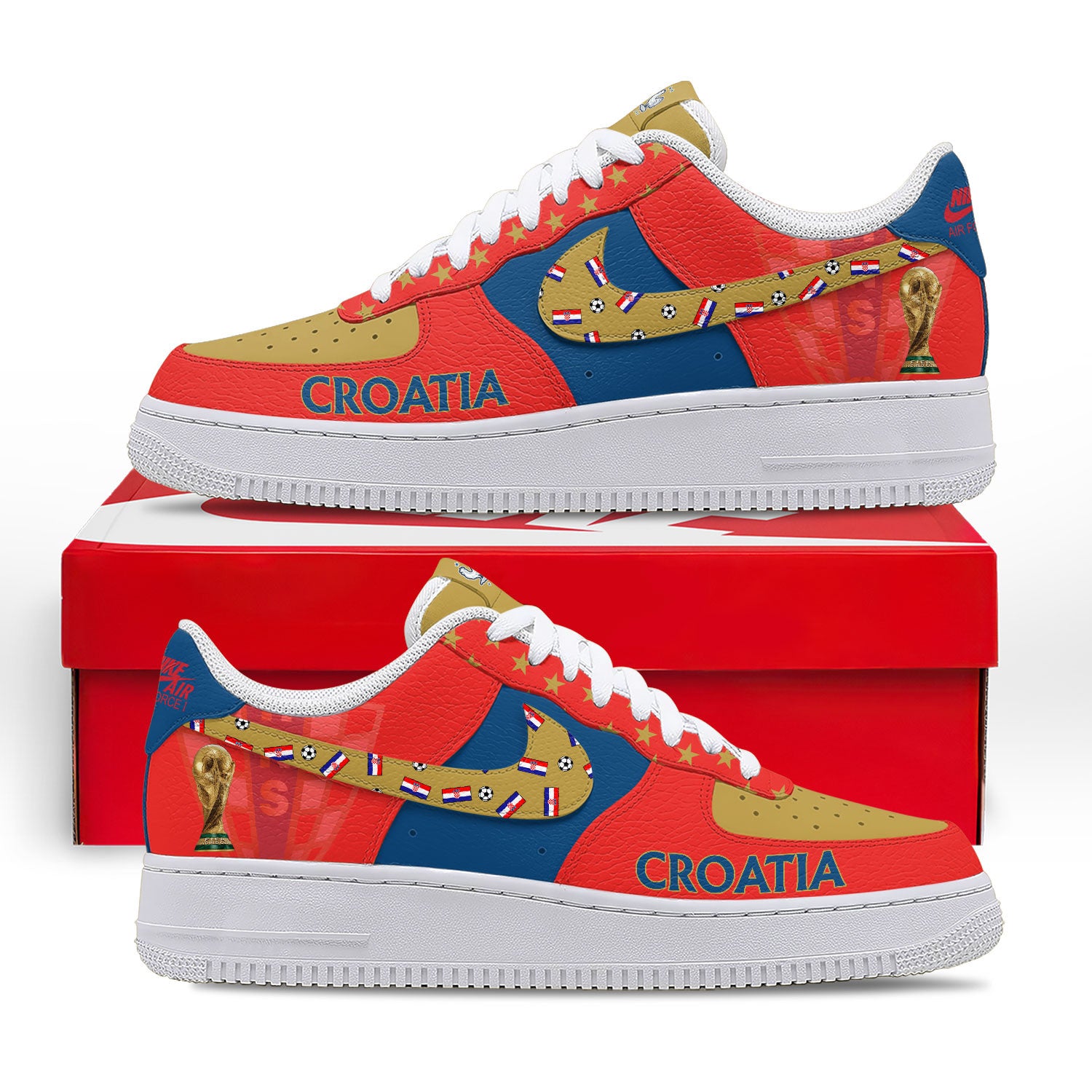 Croatia Air Low-Top Sneakers 2026