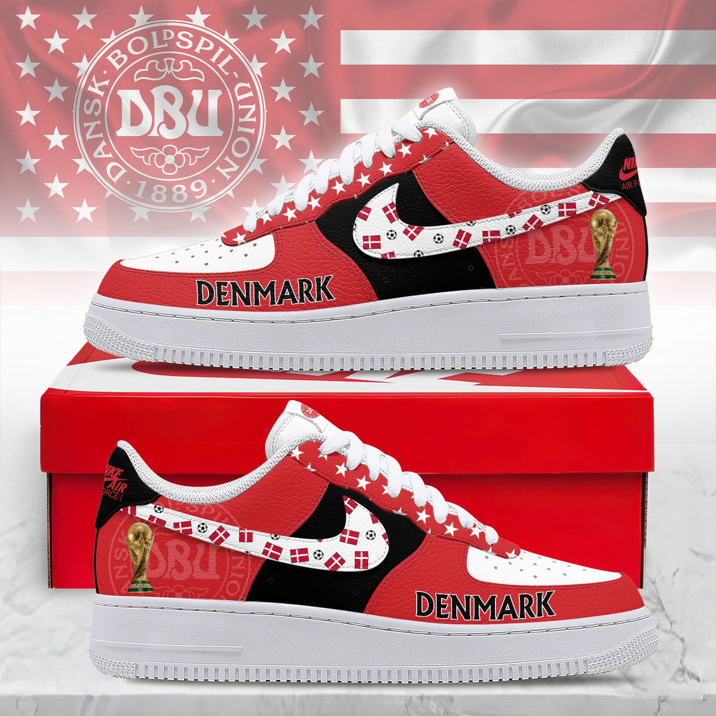 Denmark Air Low-Top Sneakers 2026