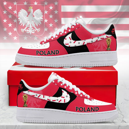Poland Air Low-Top Sneakers 2026
