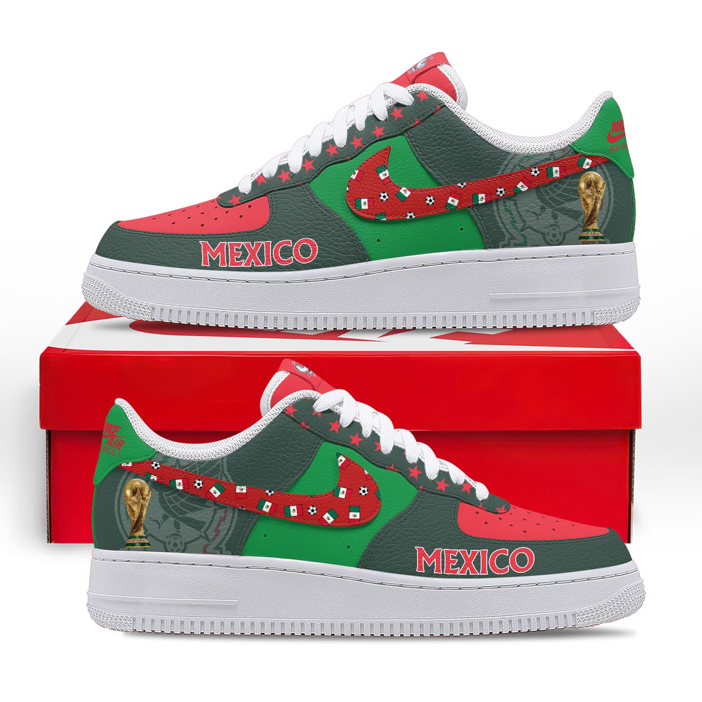 Mexico Air Low-Top Sneakers 2026