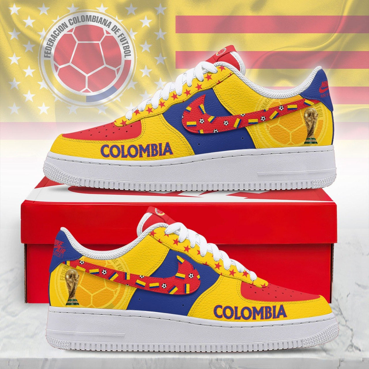 Colombia Air Low-Top Sneakers 2026