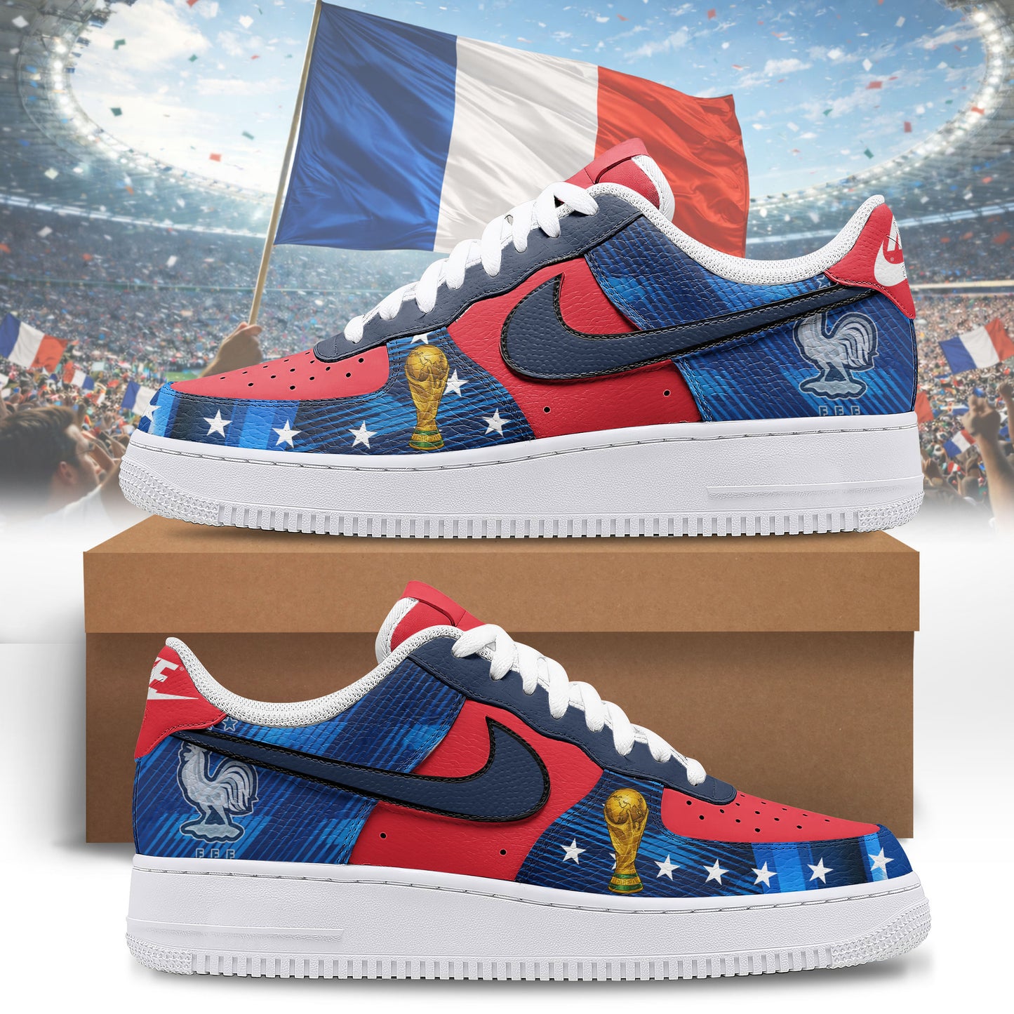 France Air Low-Top Sneakers 2026