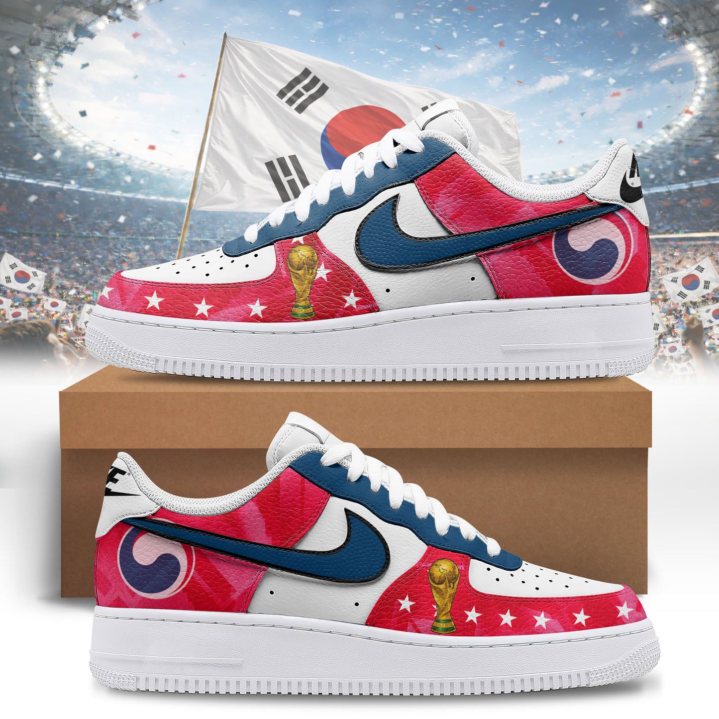 South Korea Air Low-Top Sneakers 2026