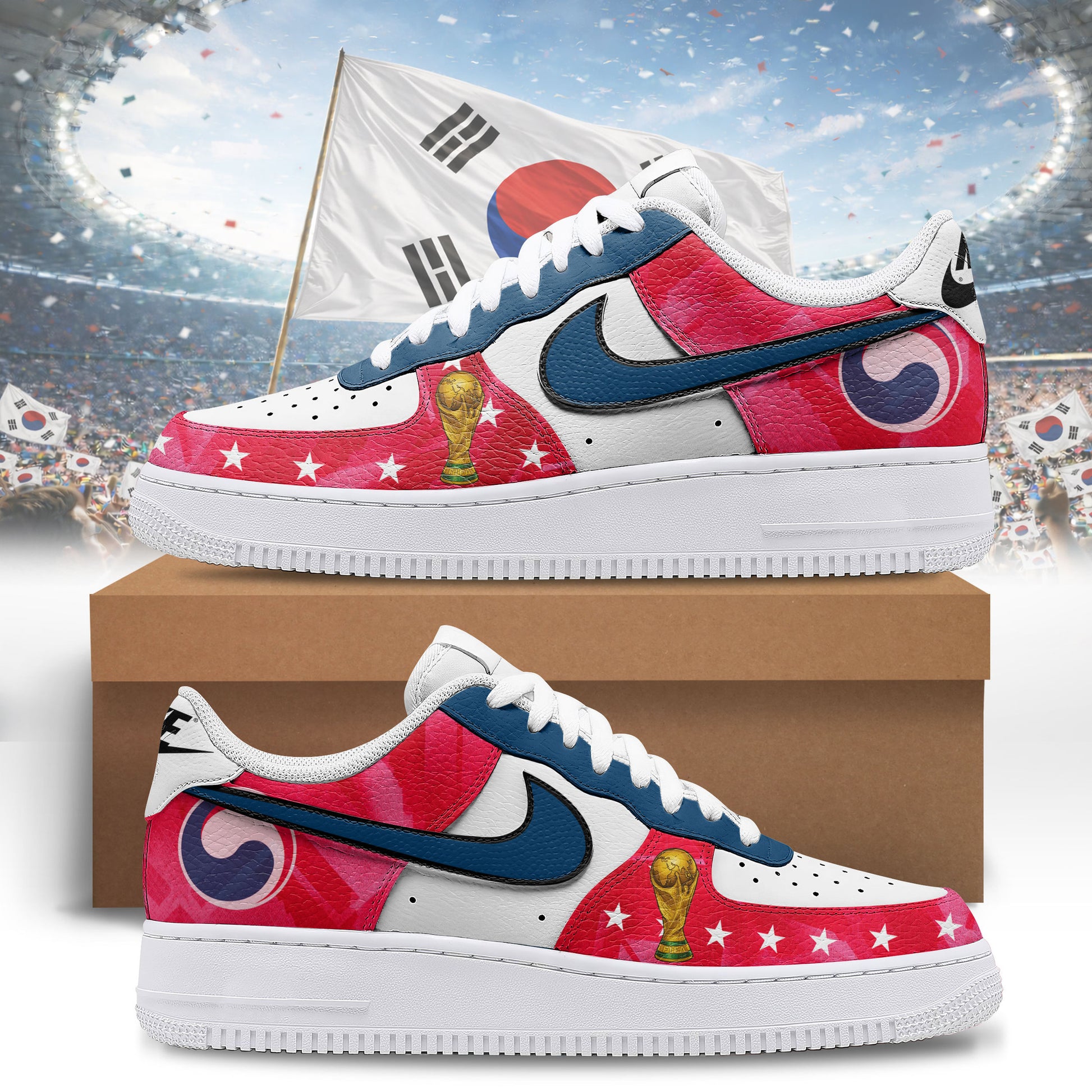 South Korea Air Low-Top Sneakers 2026