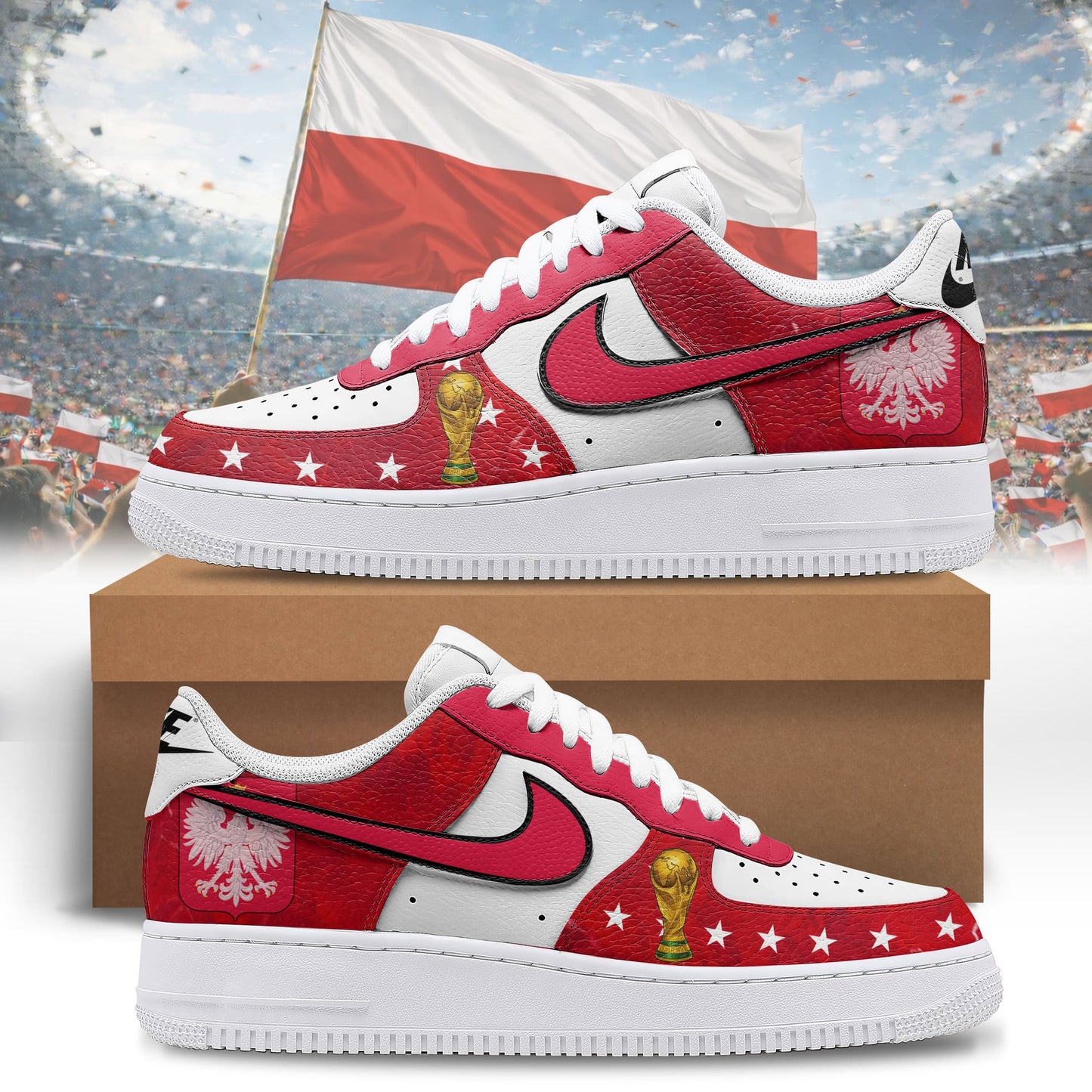 Poland Air Low-Top Sneakers 2026