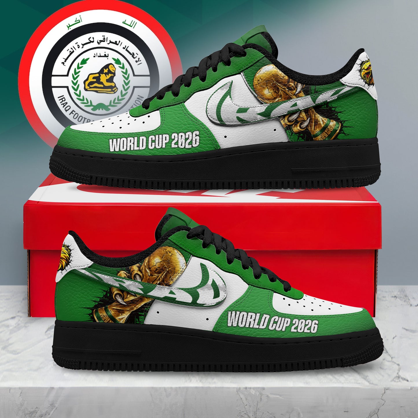 IRAQ Air Low-Top Sneakers 2026