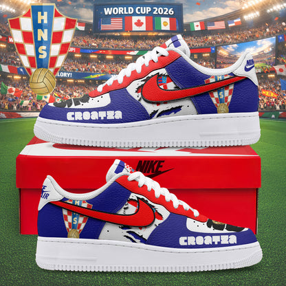Croatia Air Low-Top Sneakers 2026