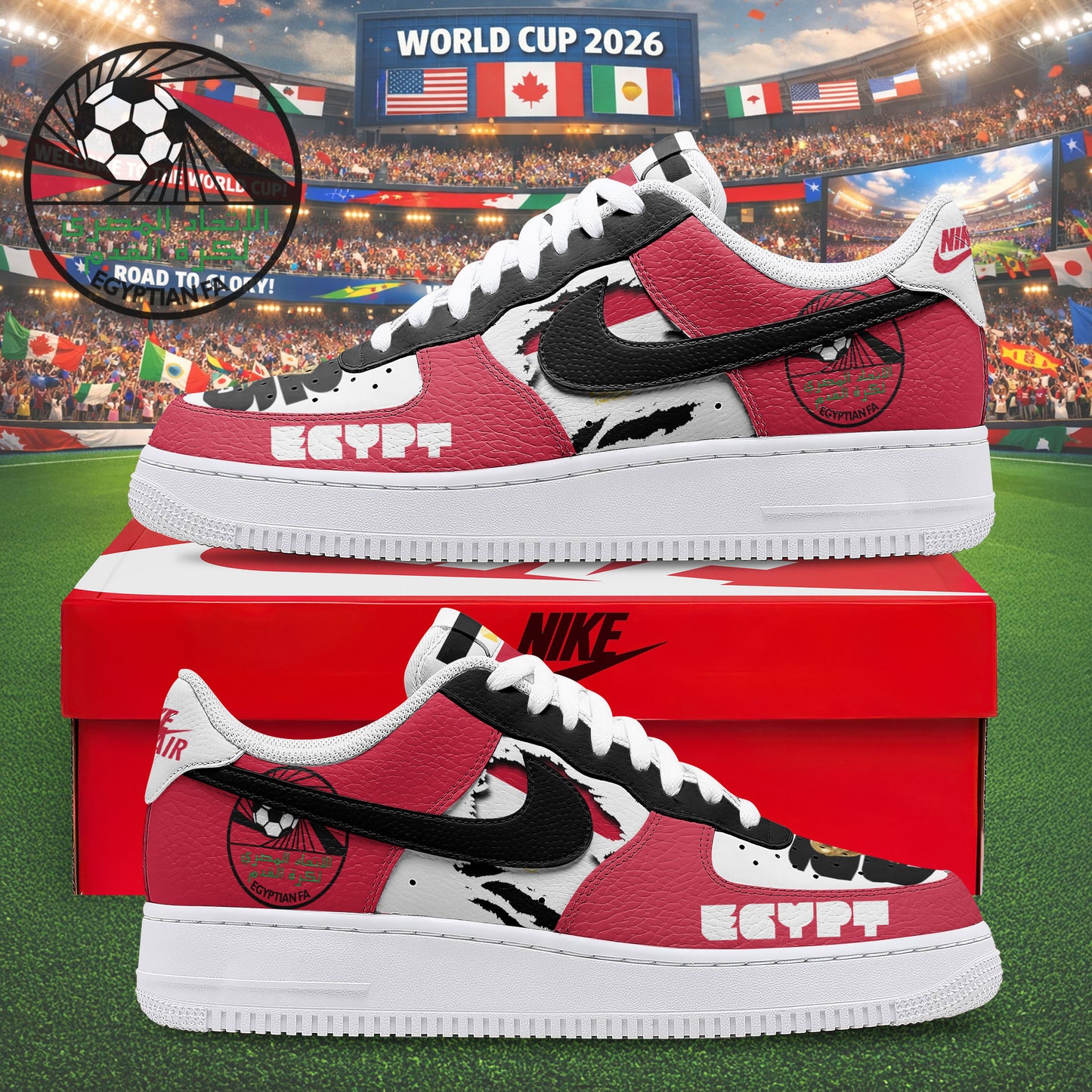 Egypt Air Low-Top Sneakers 2026