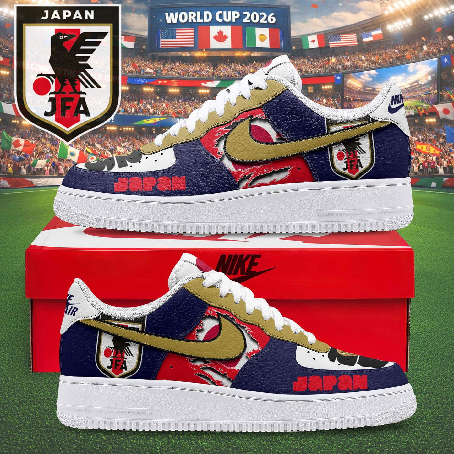 Japan Air Low-Top Sneakers 2026