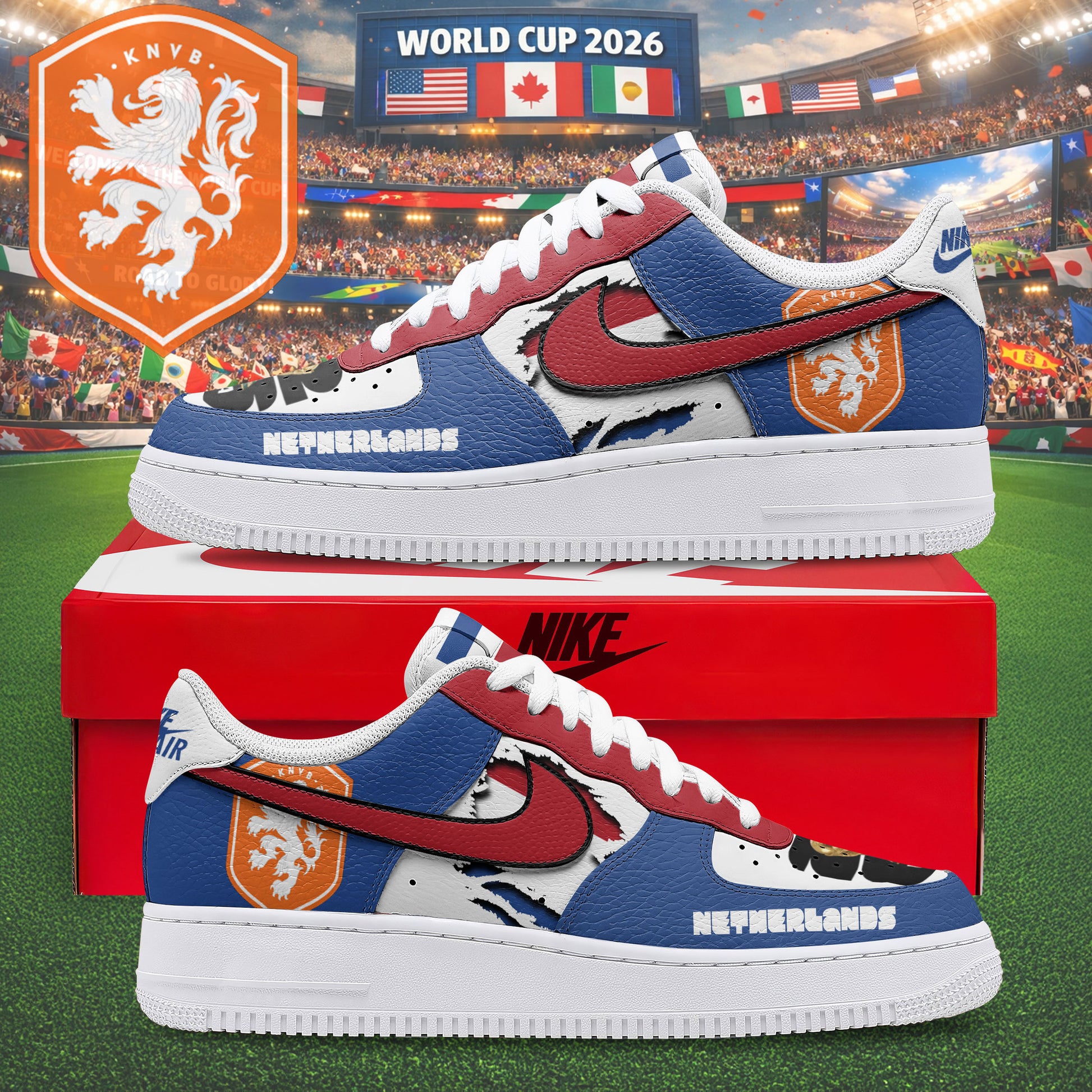 Netherlands Air Low-Top Sneakers 2026