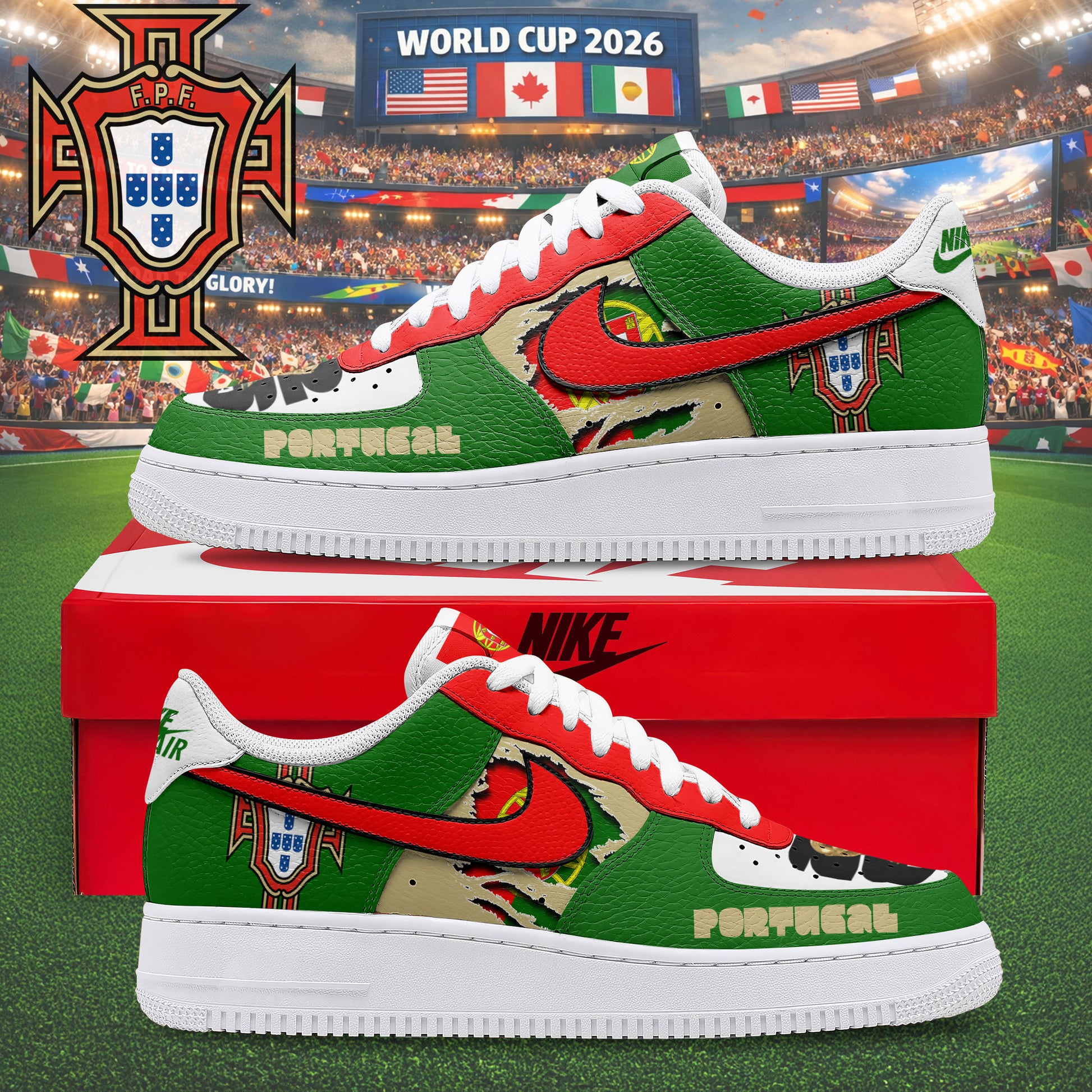 Portugal Air Low-Top Sneakers 2026