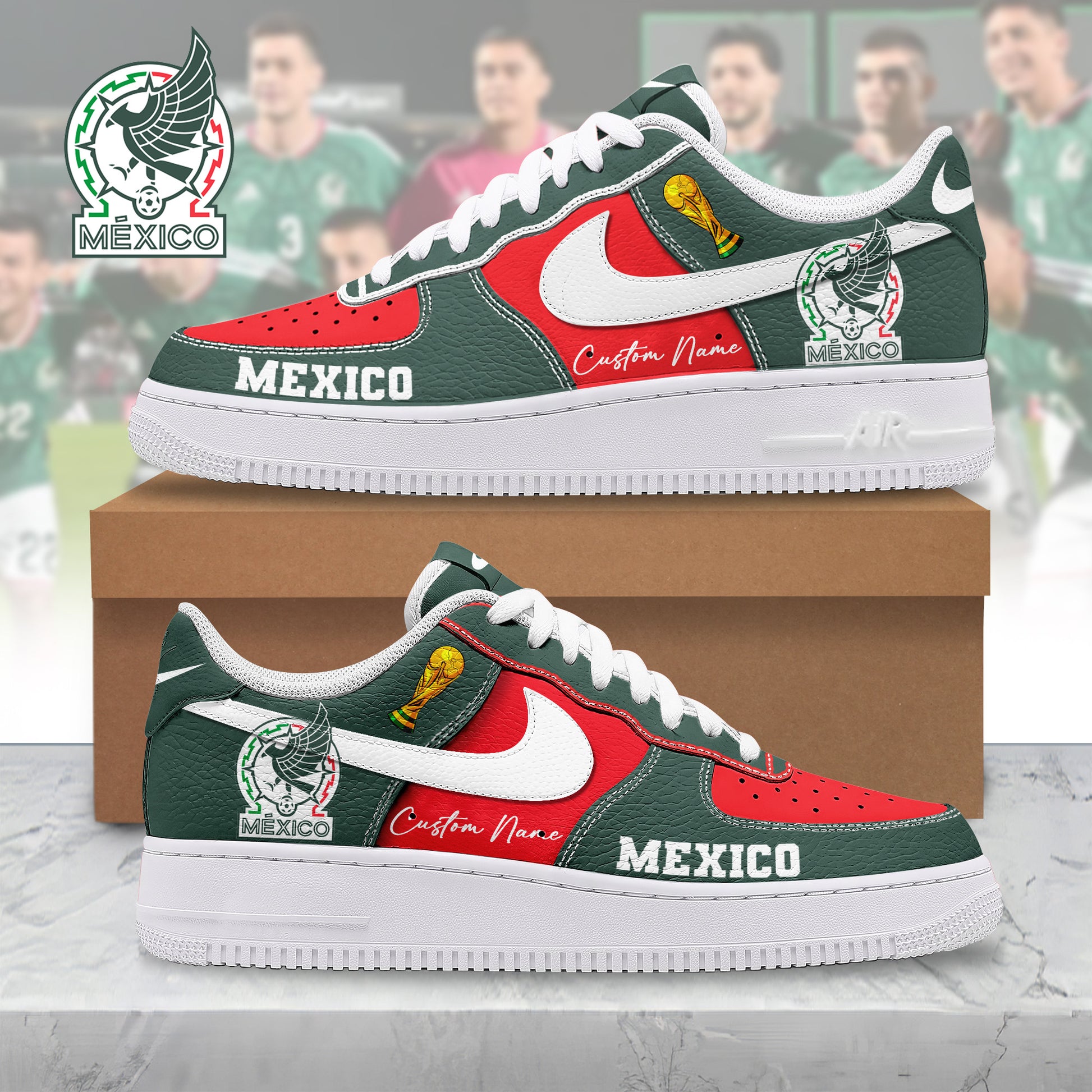 Mexico Air Low-Top Sneakers 2026