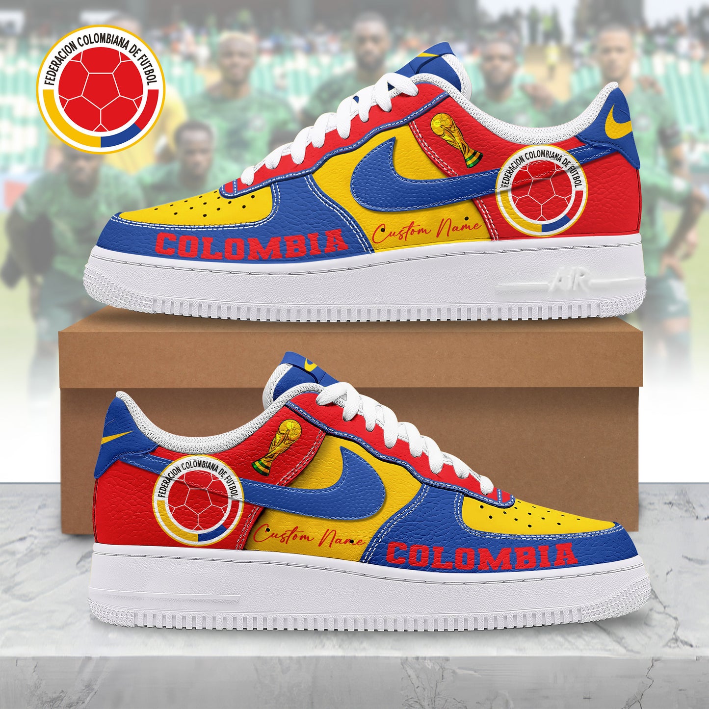 Colombia Air Low-Top Sneakers 2026