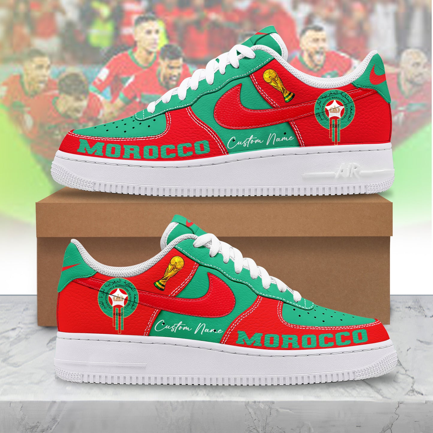 Morocco Air Low-Top Sneakers 2026