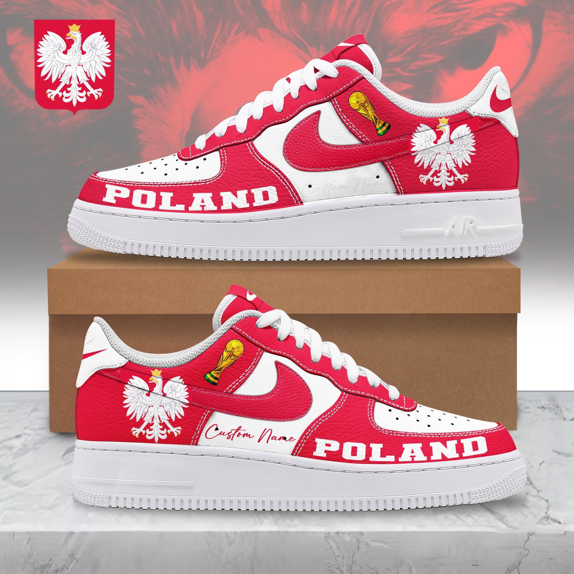 Poland Air Low-Top Sneakers 2026