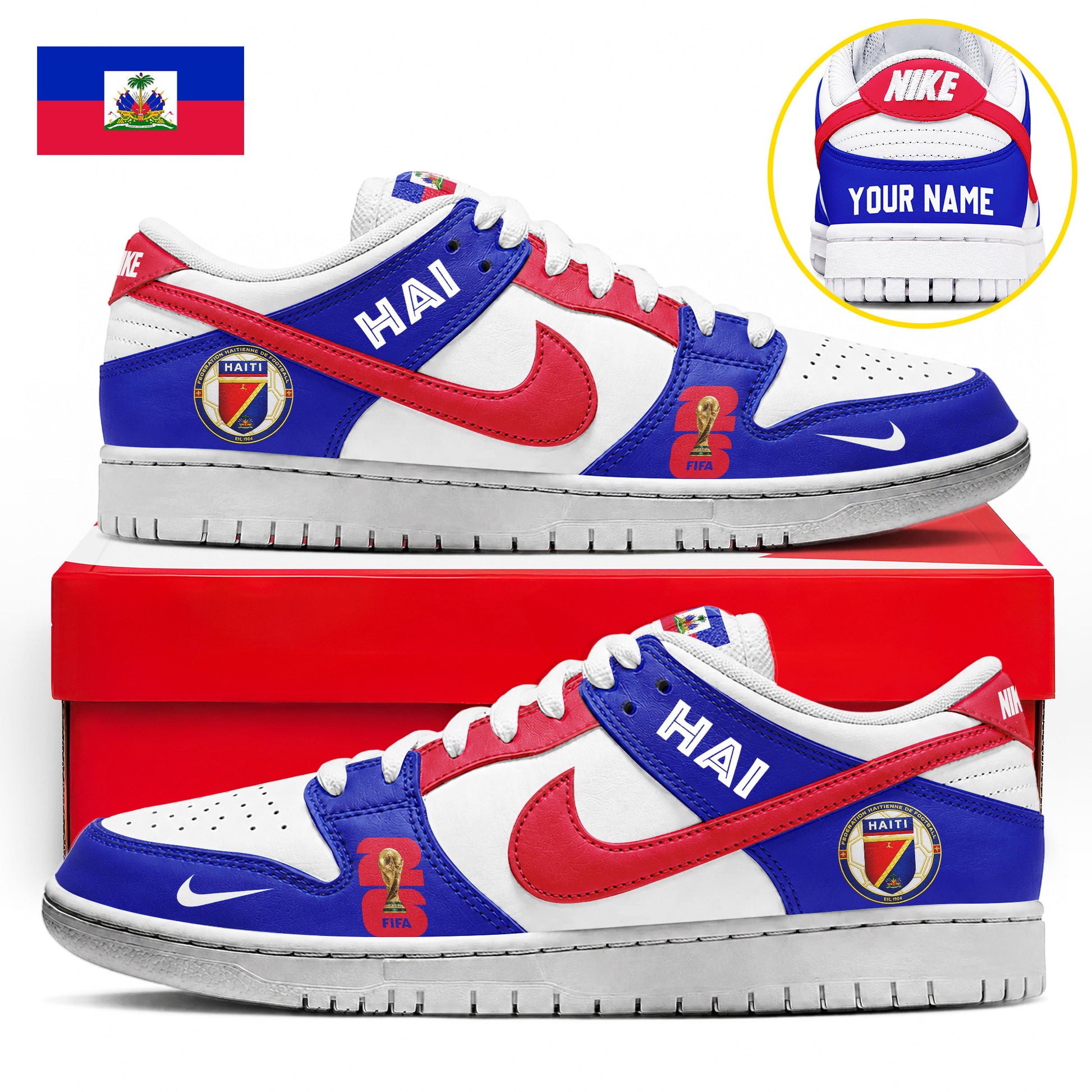 Haiti Air Low-Top Sneakers 2026