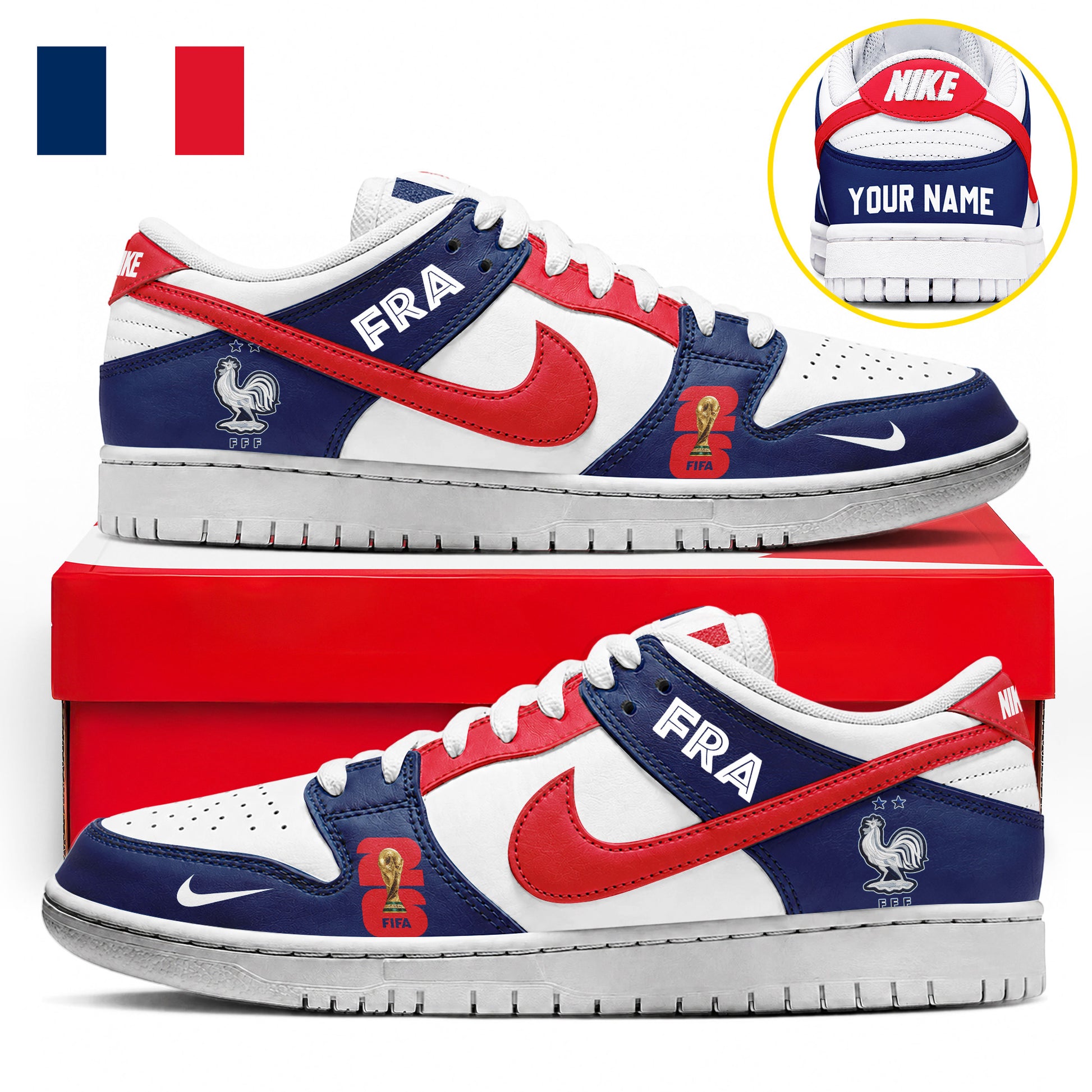 France Air Low-Top Sneakers 2026