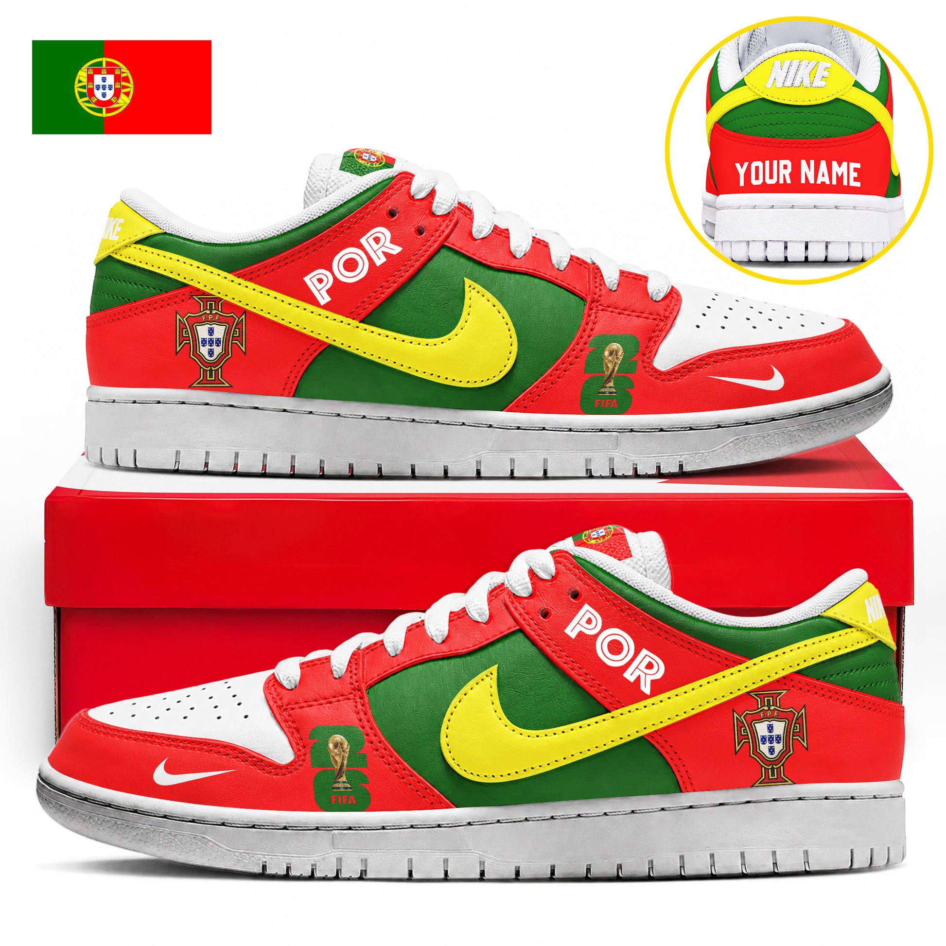Portugal Air Low-Top Sneakers 2026