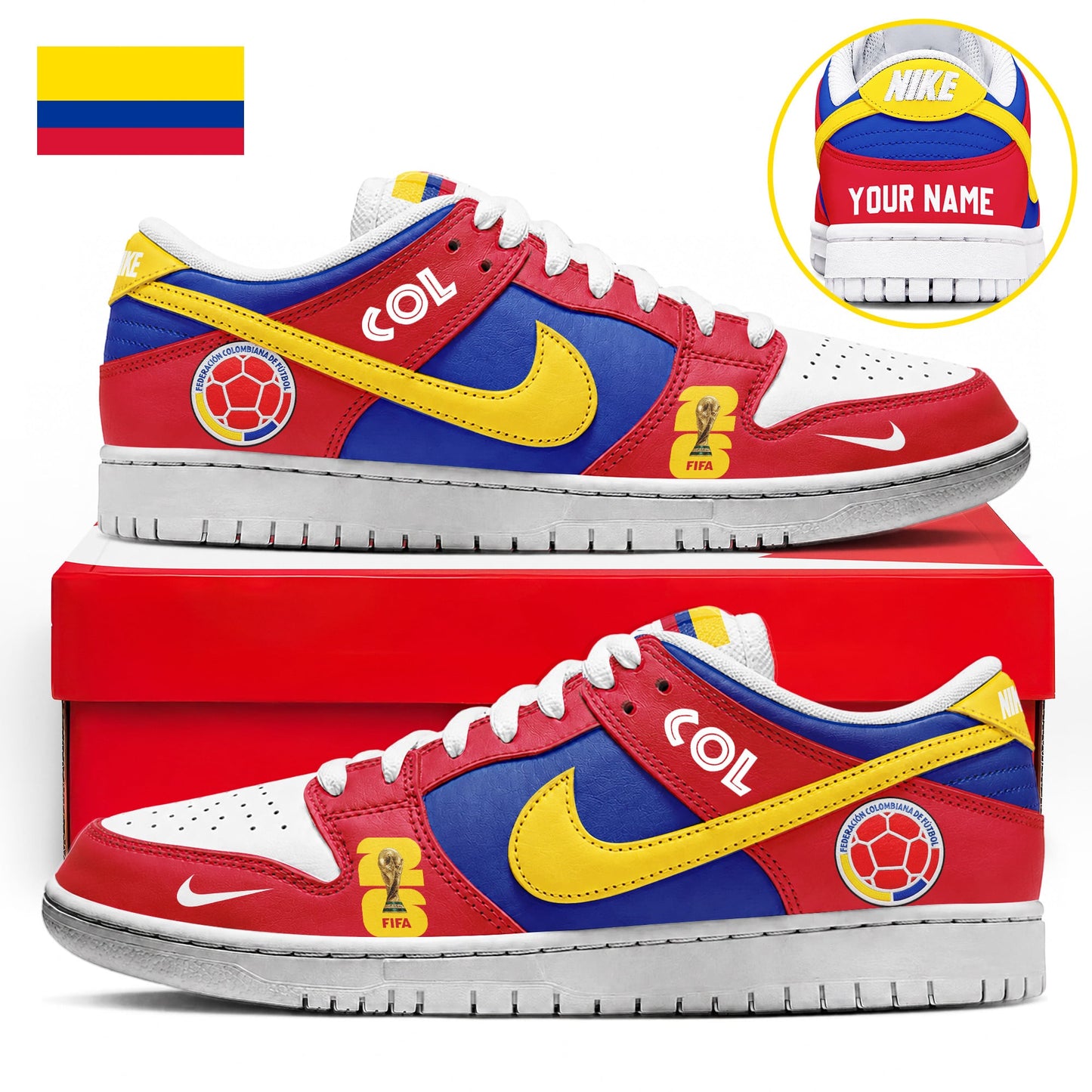 Colombia Air Low-Top Sneakers 2026