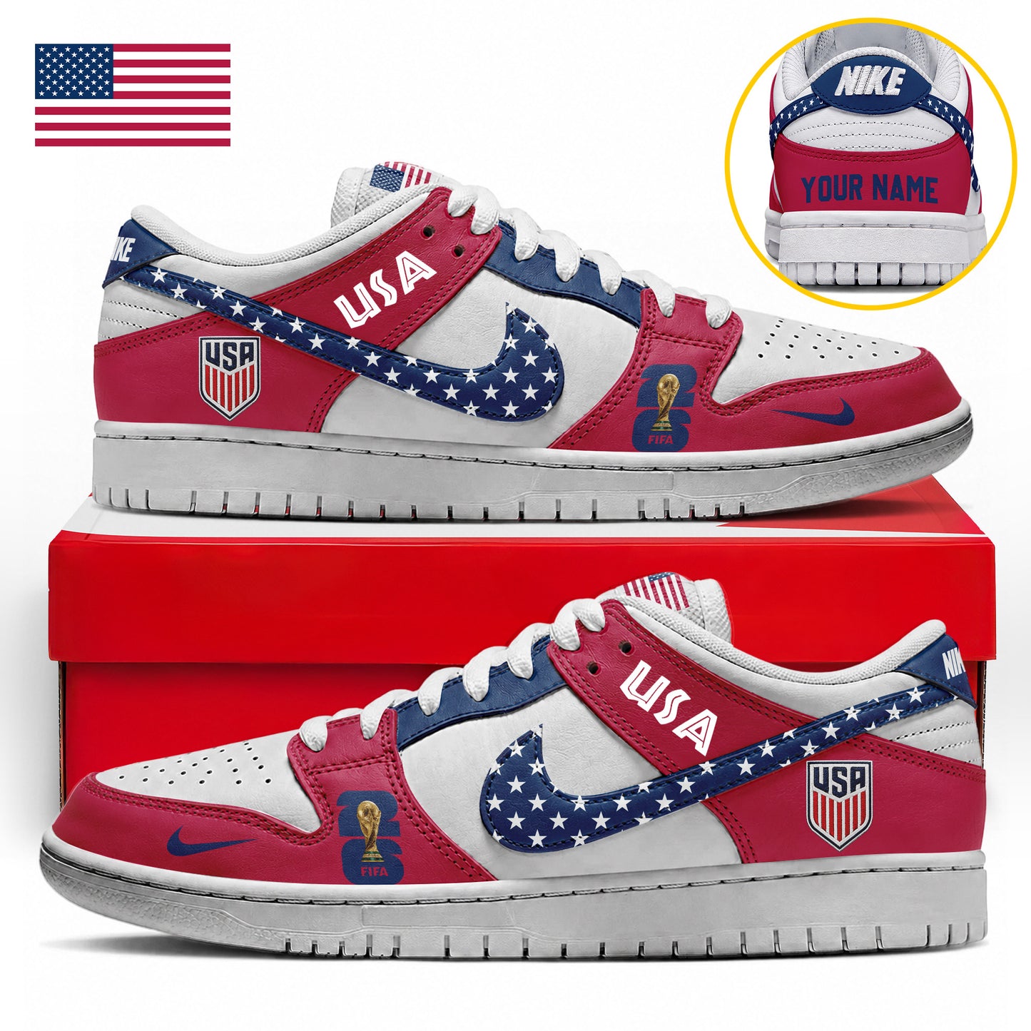 United States Air Low-Top Sneakers 2026