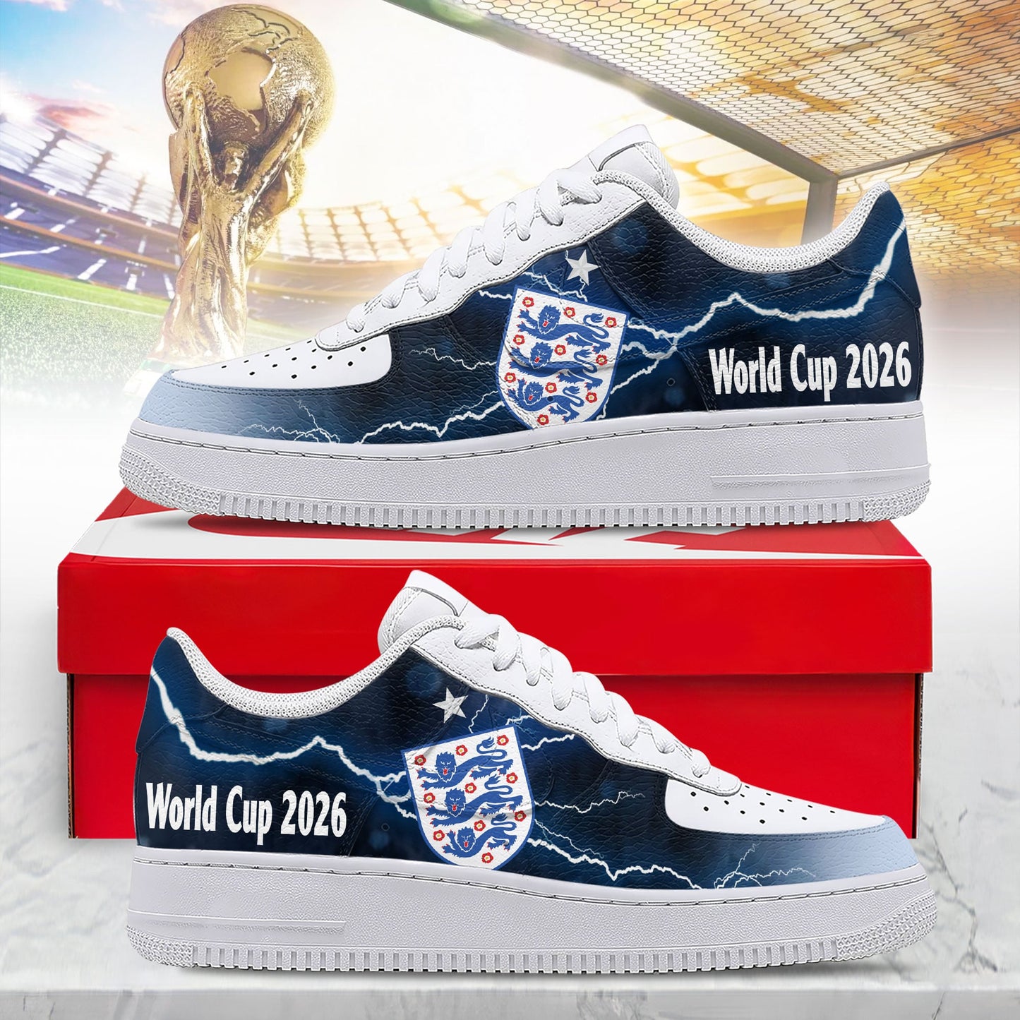 England Air Low-Top Sneakers 2026