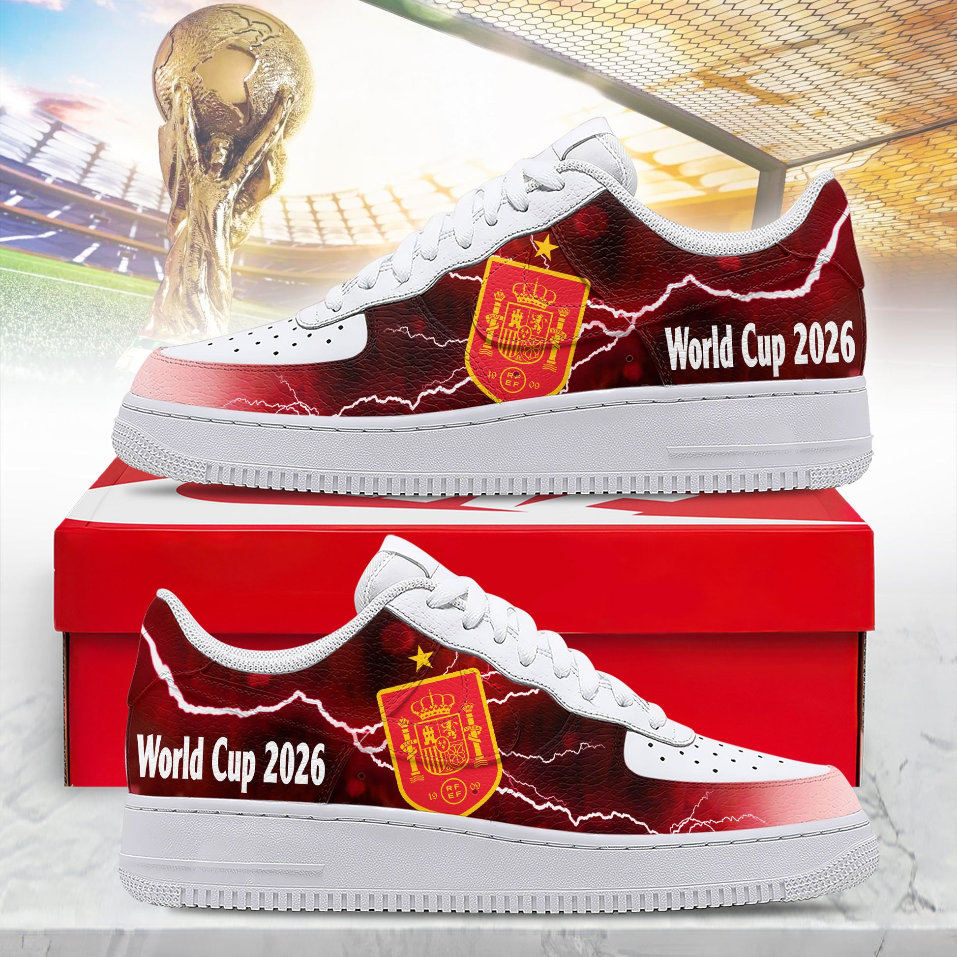 Spain Air Low-Top Sneakers 2026