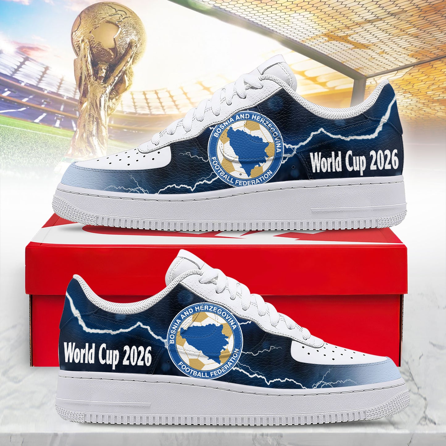 Bosnia & Herzegovina Air Low-Top Sneakers 2026
