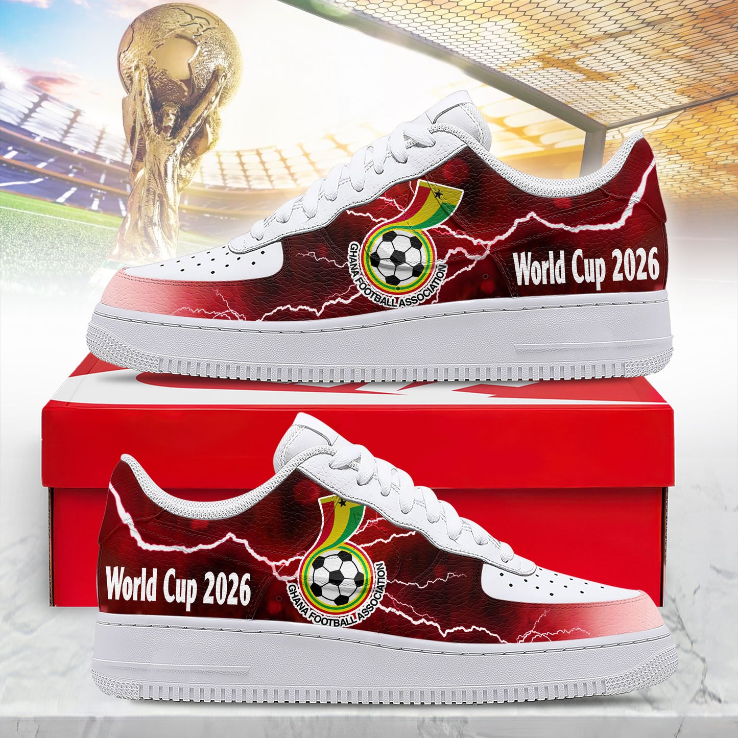 Ghana Air Low-Top Sneakers 2026