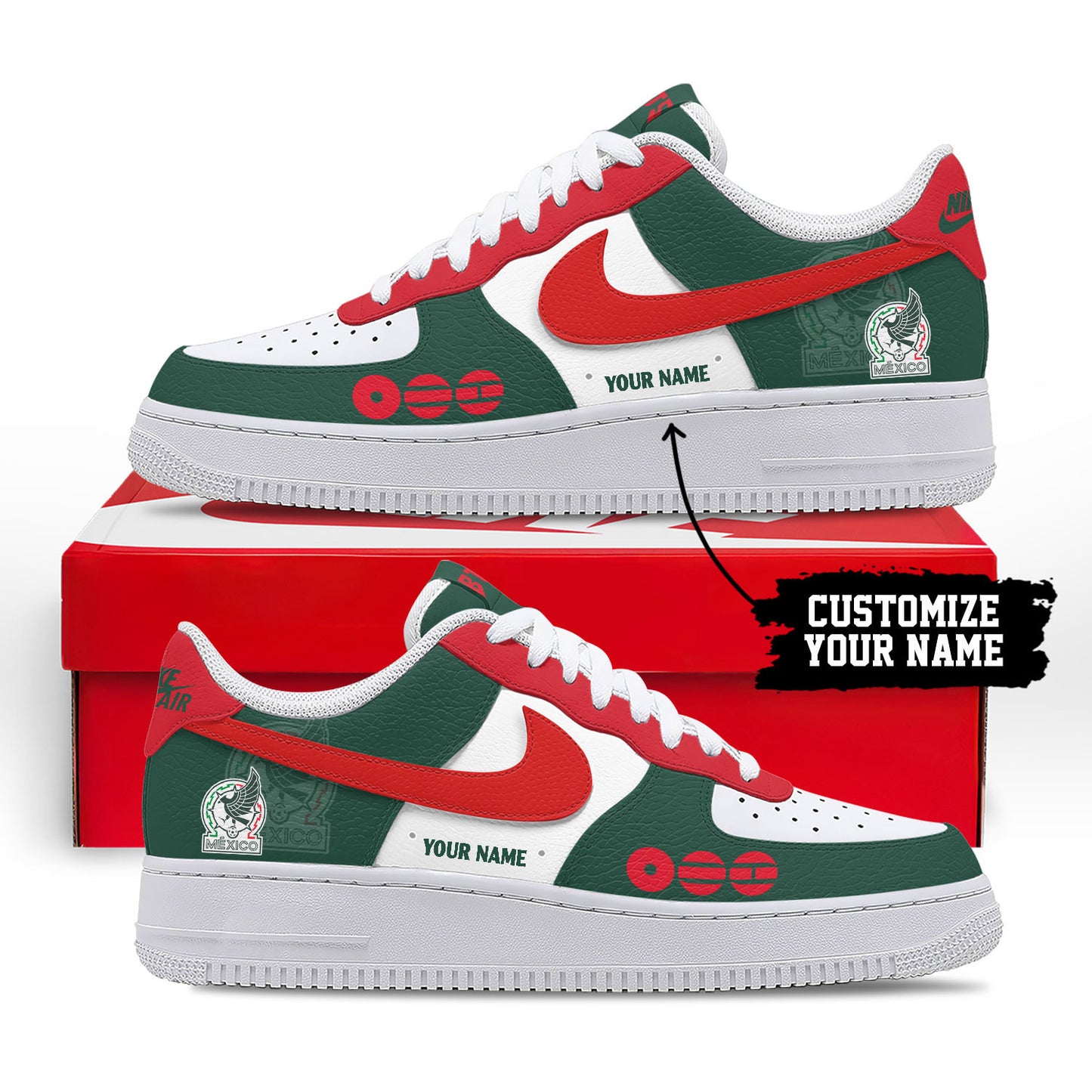 Mexico Air Low-Top Sneakers 2026