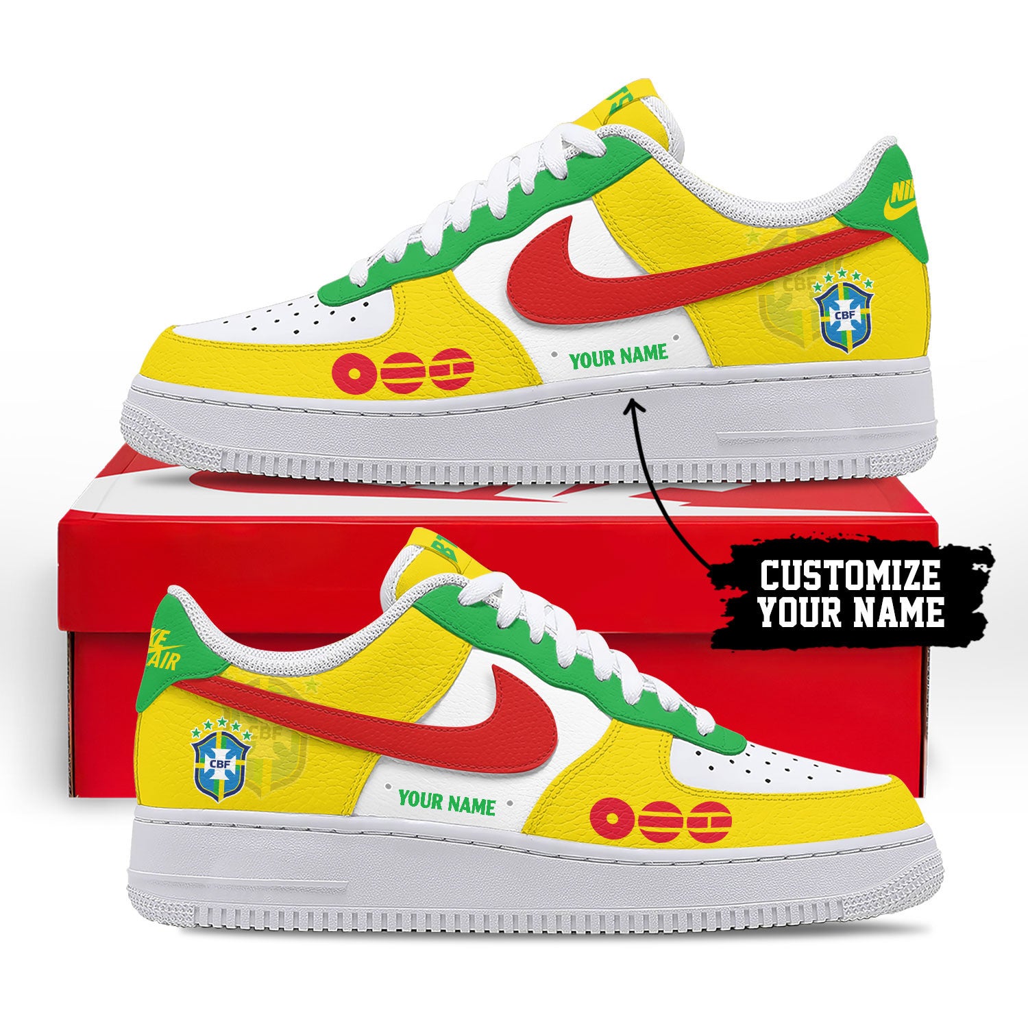 Brazil Air Low-Top Sneakers 2026
