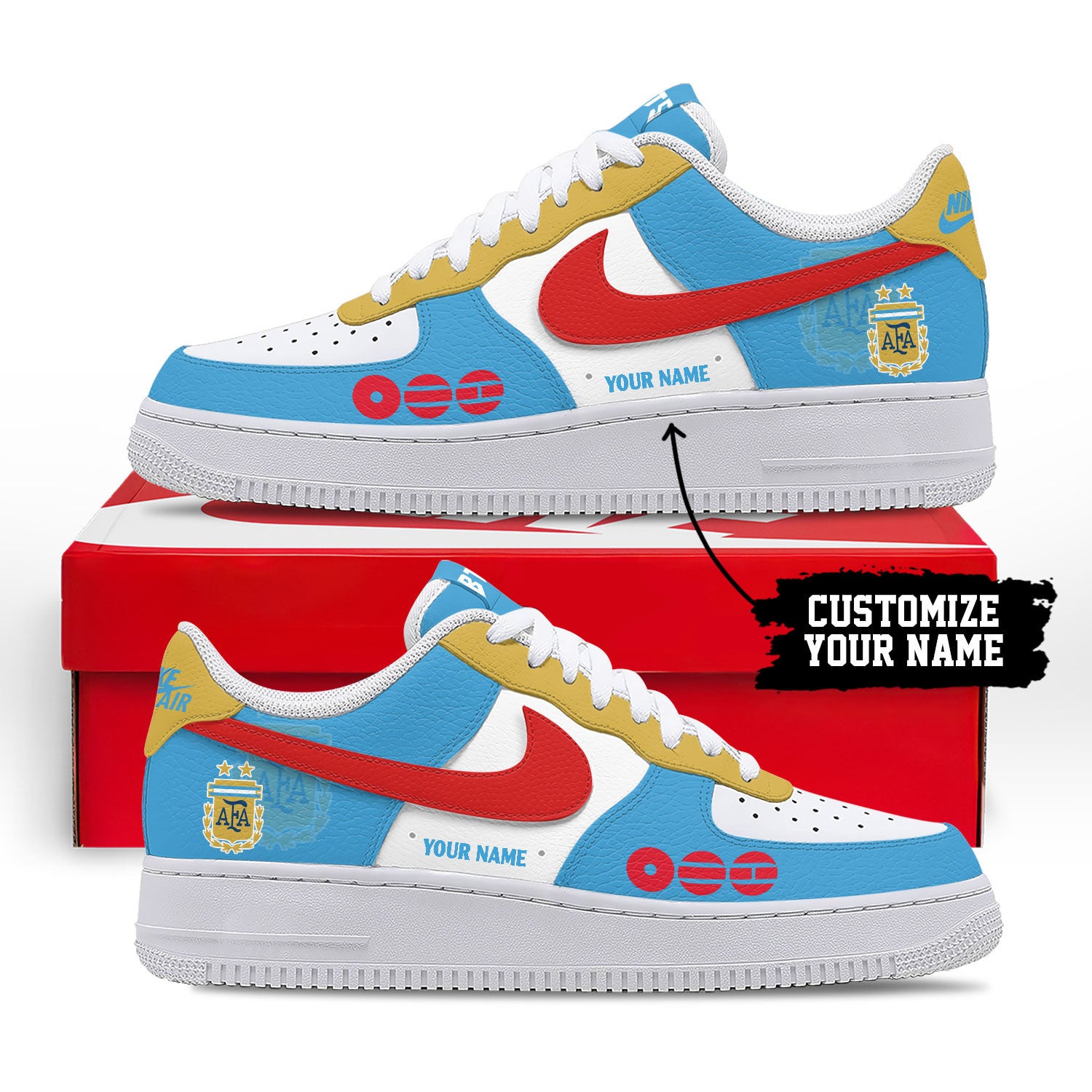 Argentina Air Low-Top Sneakers 2026