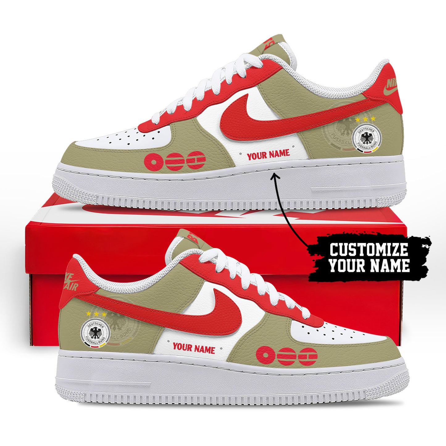 Germany Air Low-Top Sneakers 2026