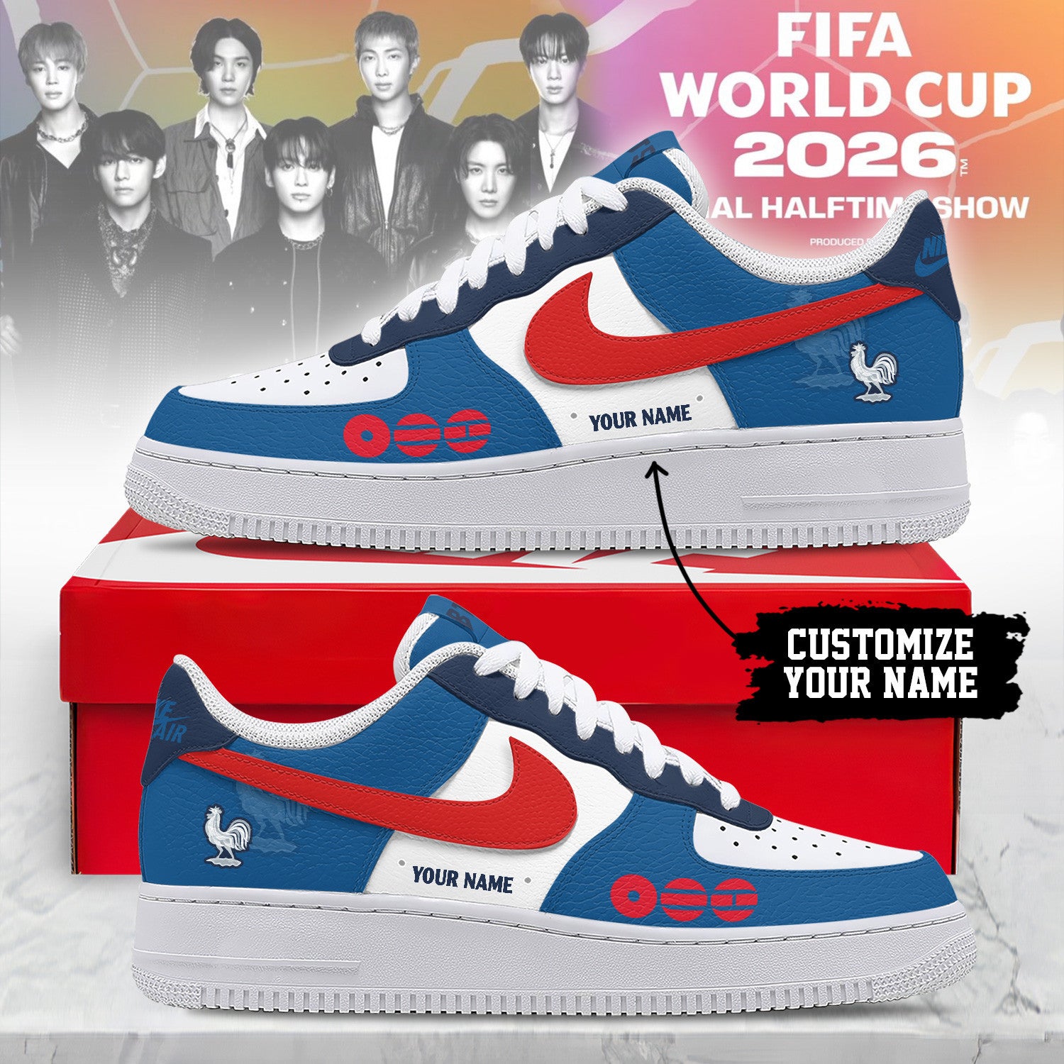 France Air Low-Top Sneakers 2026