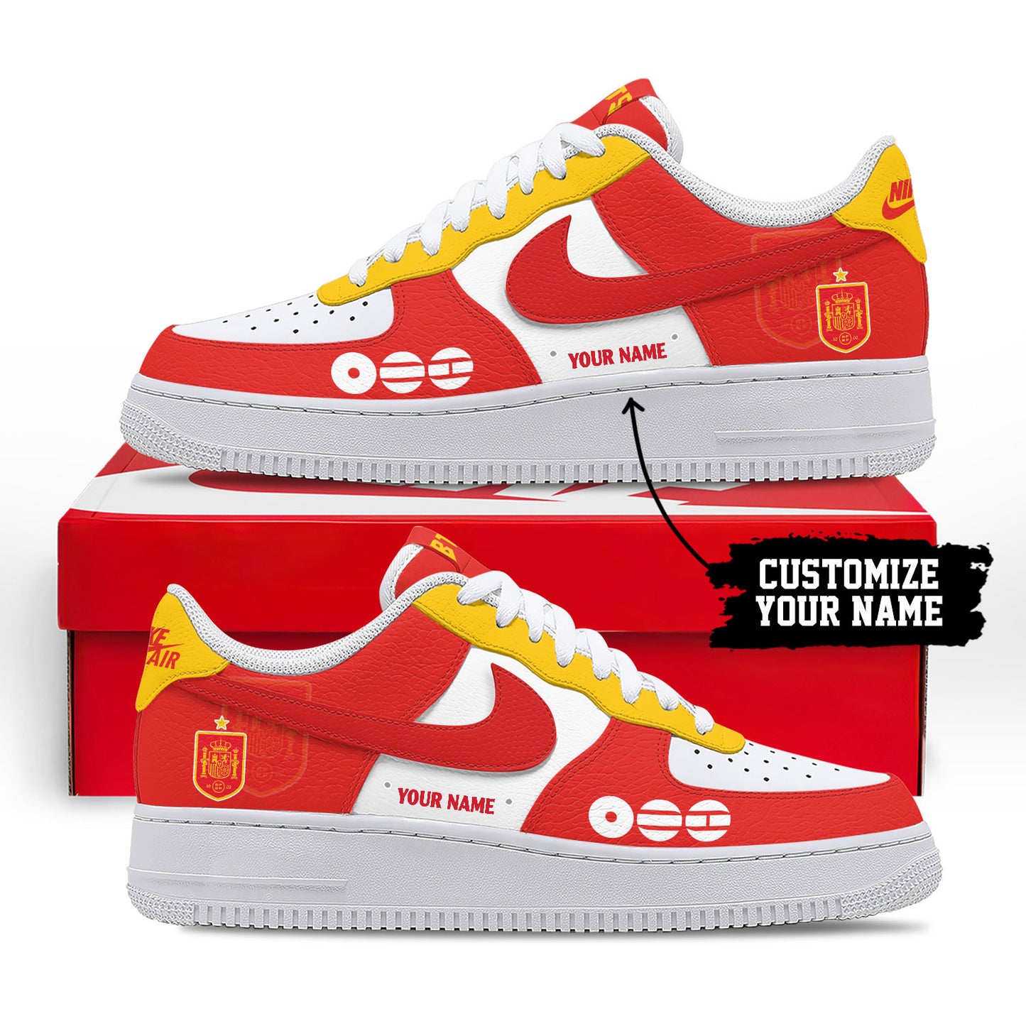 Spain Air Low-Top Sneakers 2026