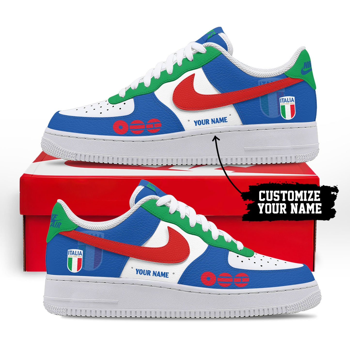 Italy Air Low-Top Sneakers 2026