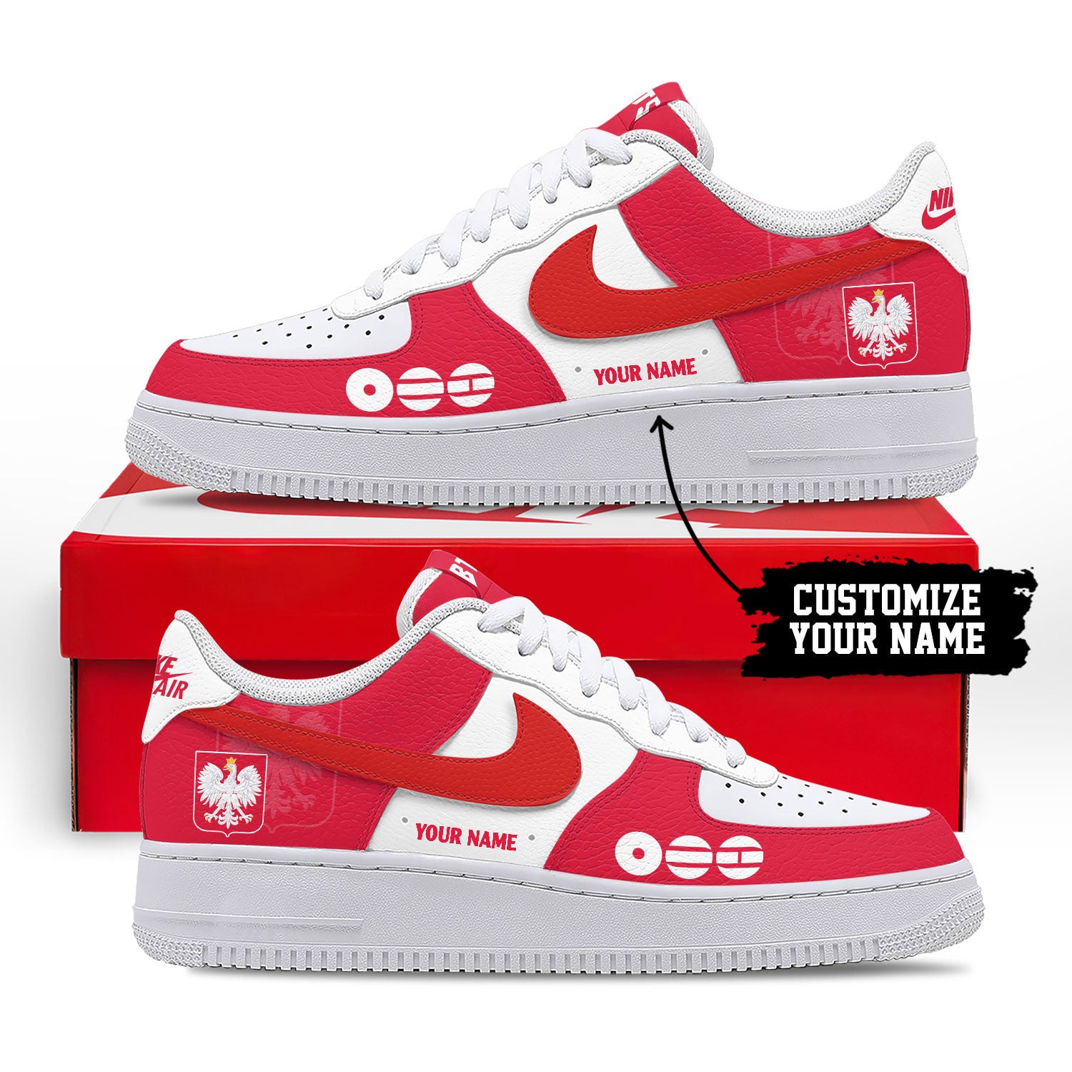 Poland Air Low-Top Sneakers 2026