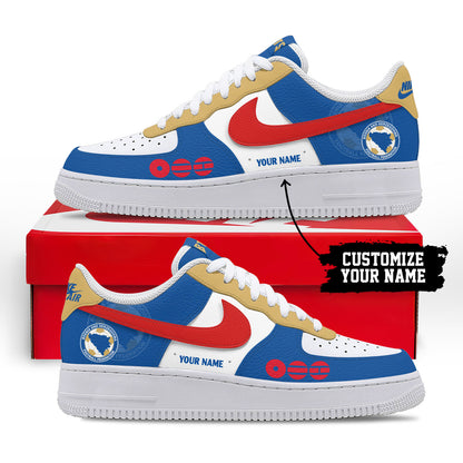 Bosnia & Herzegovina Air Low-Top Sneakers 2026