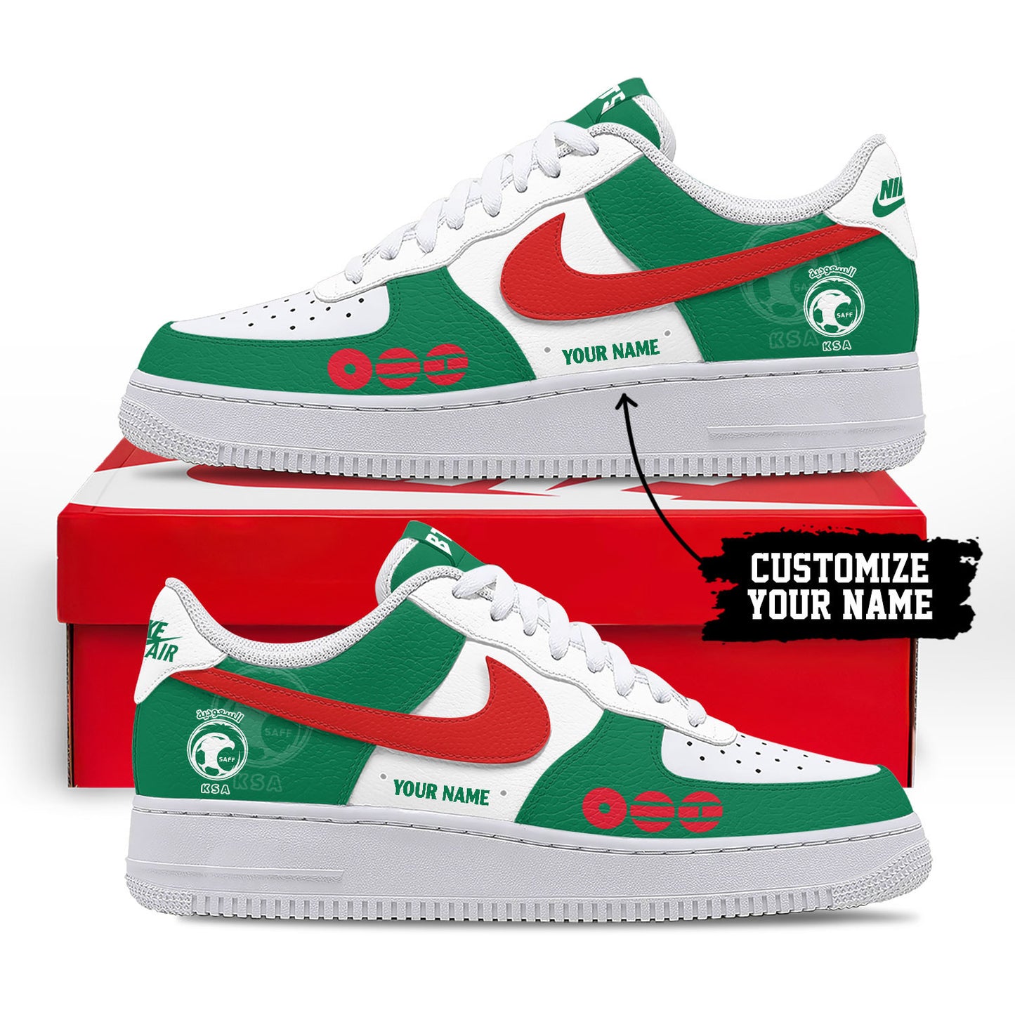 Saudi Arabia Air Low-Top Sneakers 2026