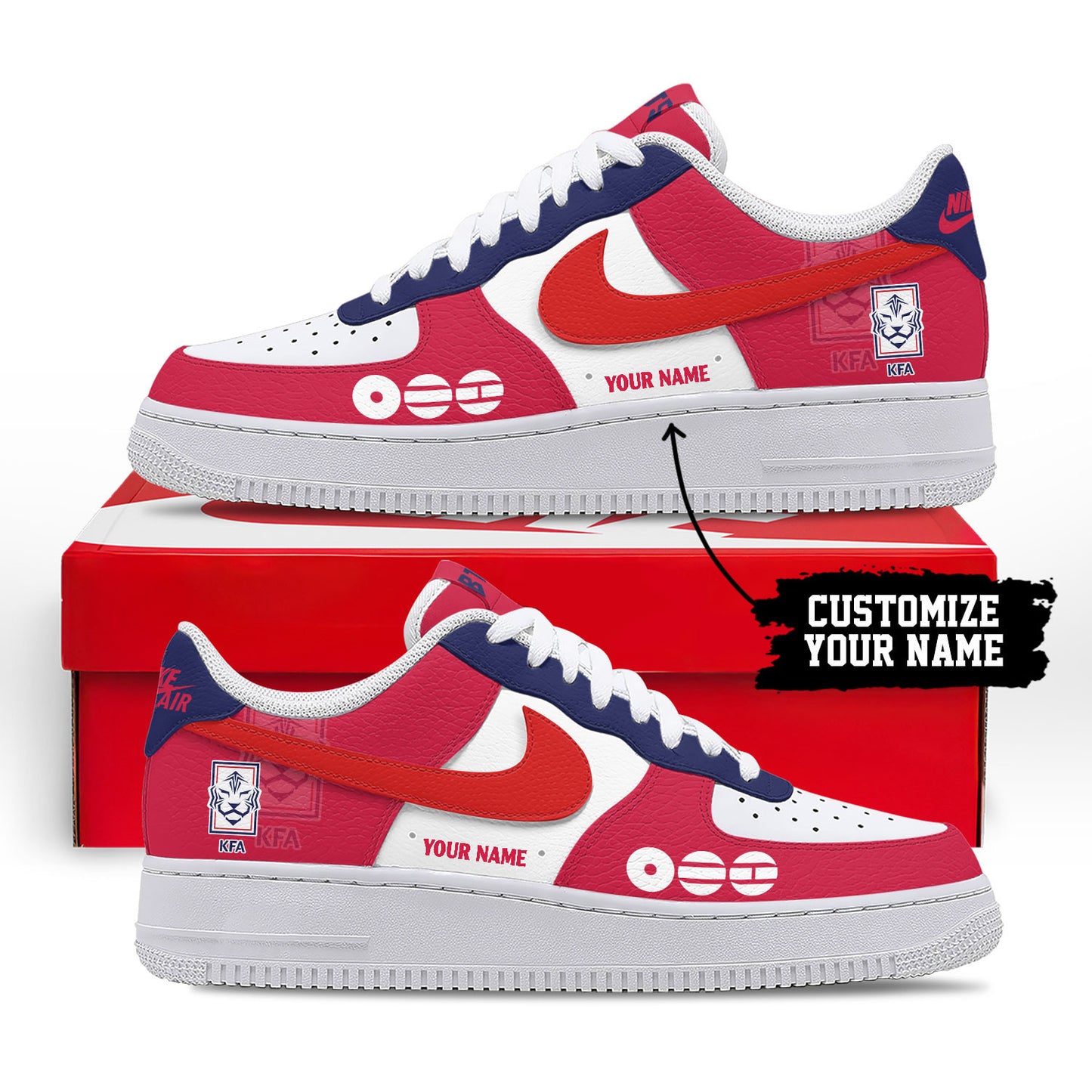 South Korea Air Low-Top Sneakers 2026